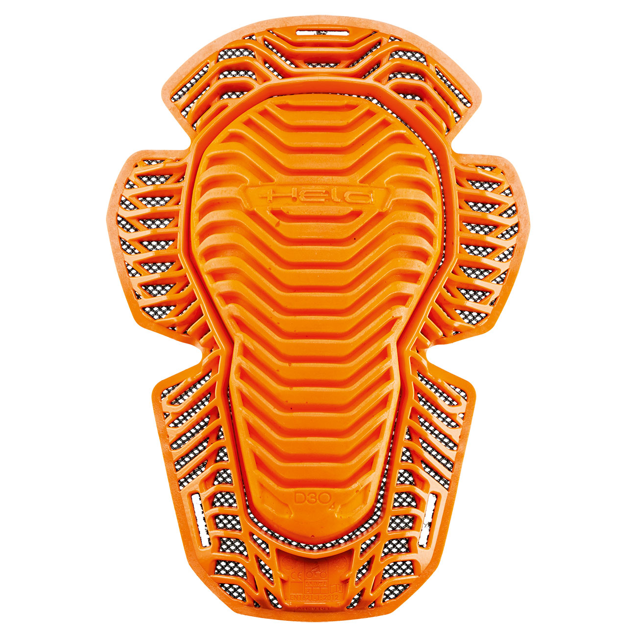 Held Exosafe D3O Ellenbogen-/ Knieprotektor groß orange - Motorradbekleidung - Motorradbekleidung Held
