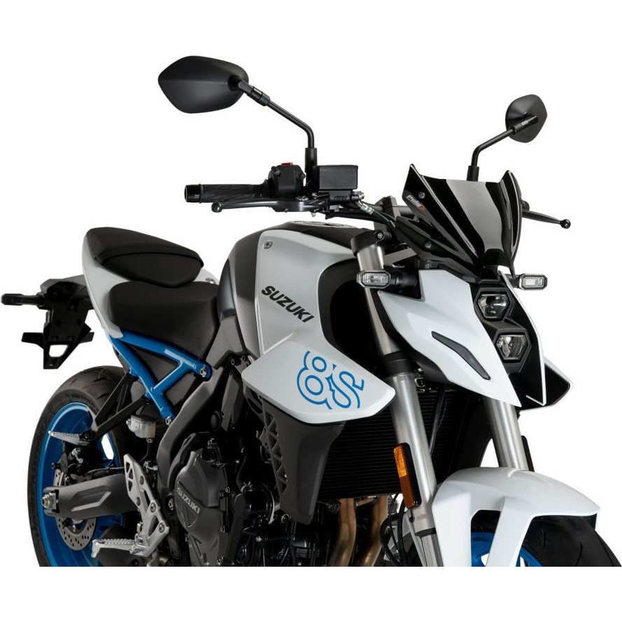 Puig Windschutzscheibe NG Sport schwarz für Suzuki GSX-8 S - Motorradteile & Ersatzteile - Anbauteile