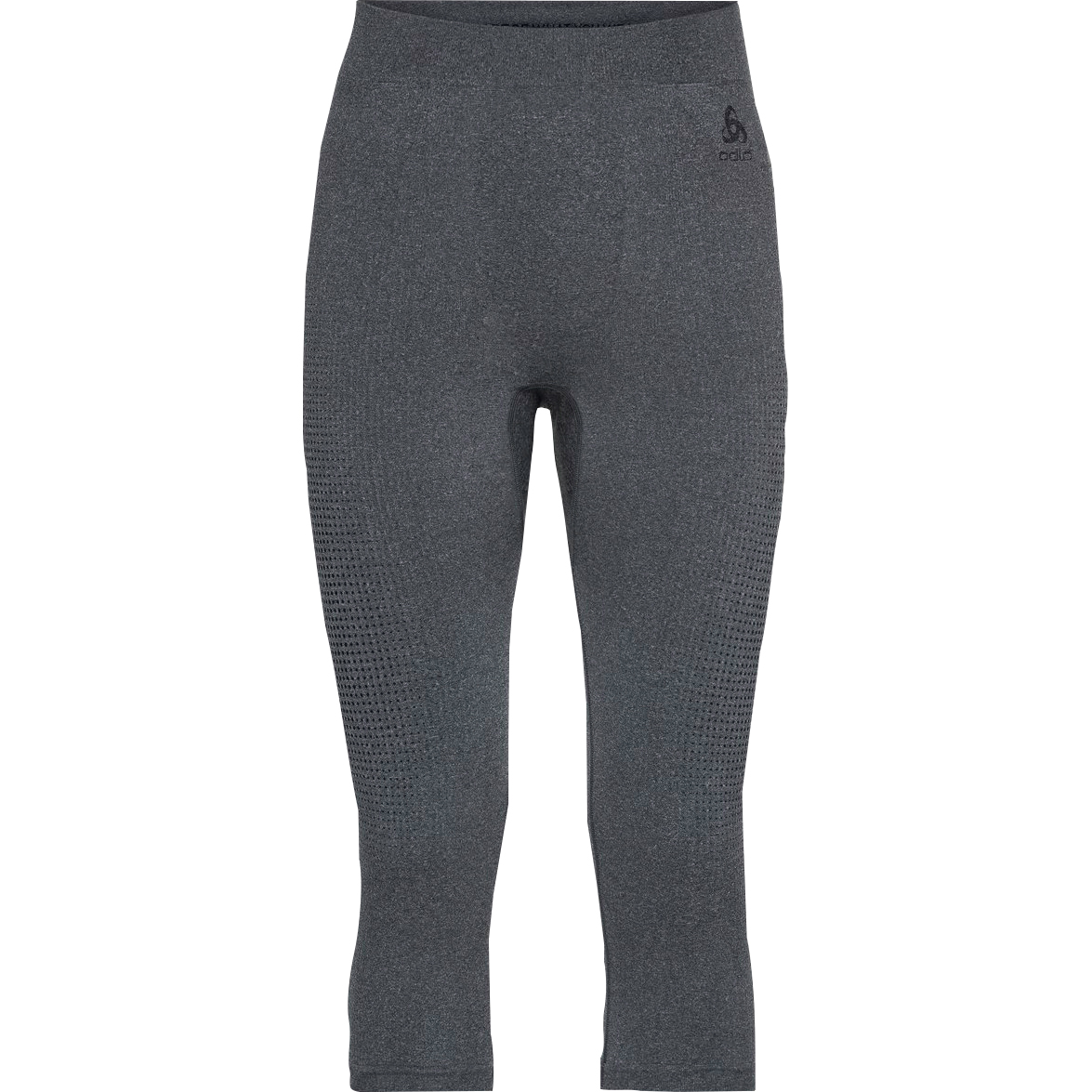 Odlo-Performance Warm Eco Funktionshose 3/4 dunkelgrau-2404601999007