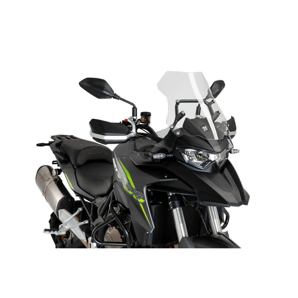 Puig Windabweiser seitlich oben getönt für QJ SRT 550/700 /X - Motorradteile & Ersatzteile - Anbauteile