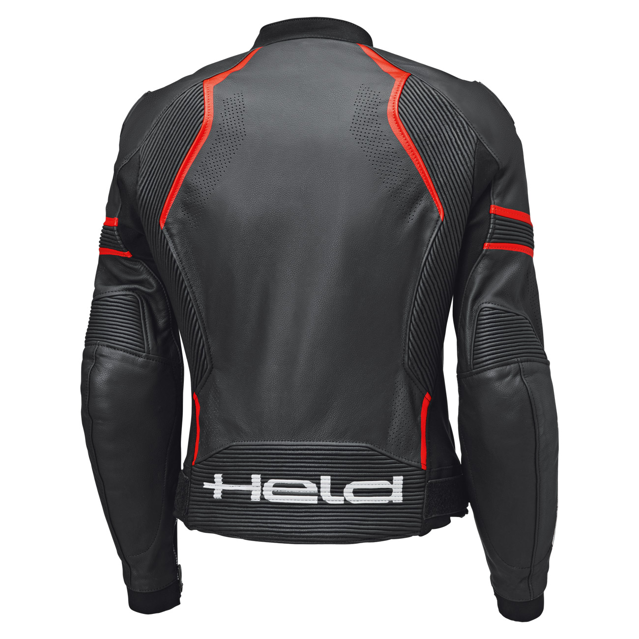 Held-Street Rocket 4 Damen Lederjacke schwarz/neonrot 36-0000798999086299