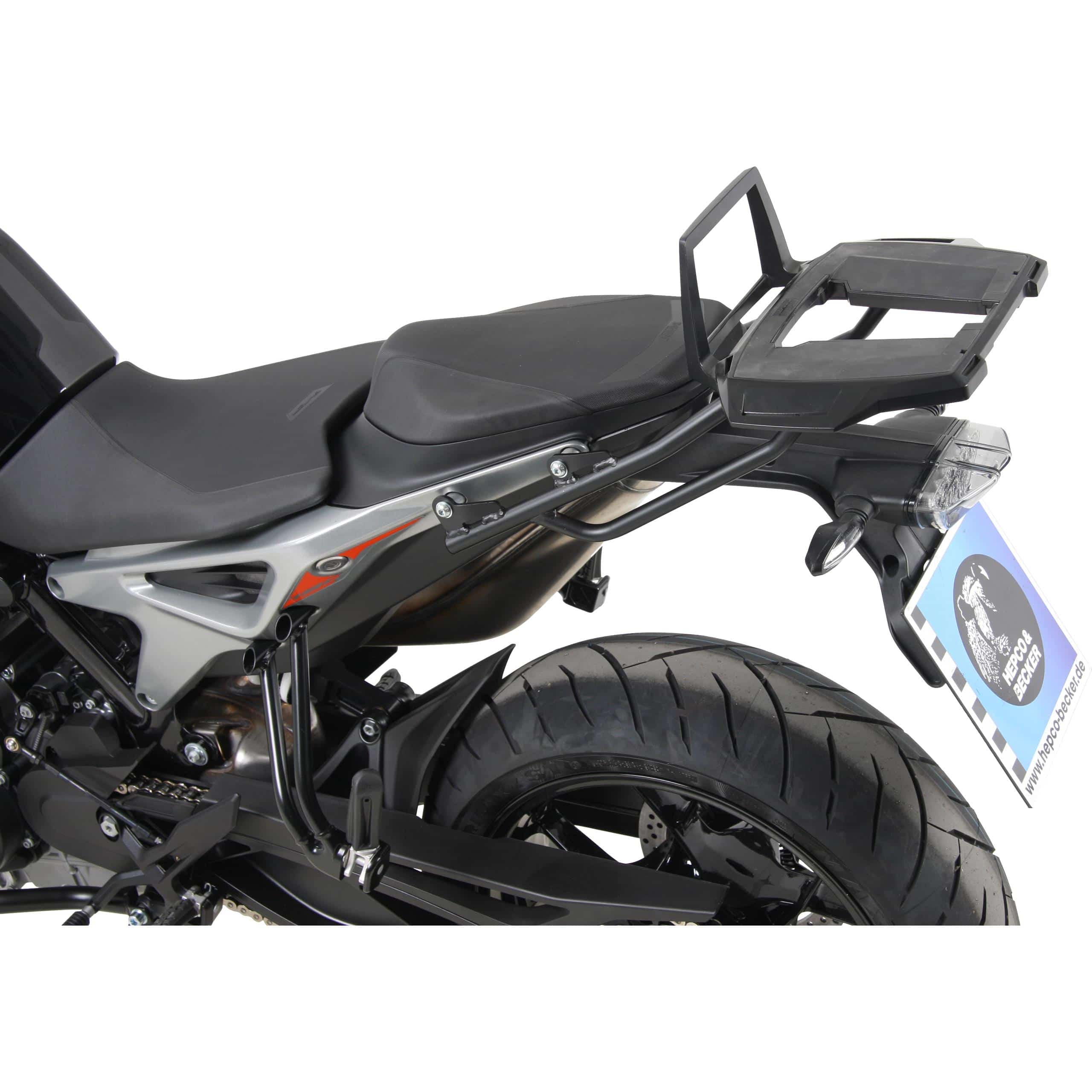 Hepco & Becker Alurack Gepäckbrücke schwarz für KTM Duke 790 - Motorradzubehör - Motorradgepäck
