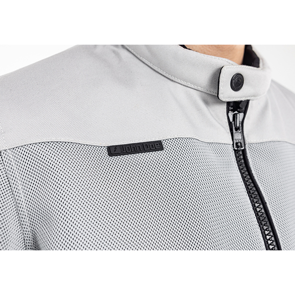 John Doe-Aero Mesh Jacke hellgrau L-0000463005049010