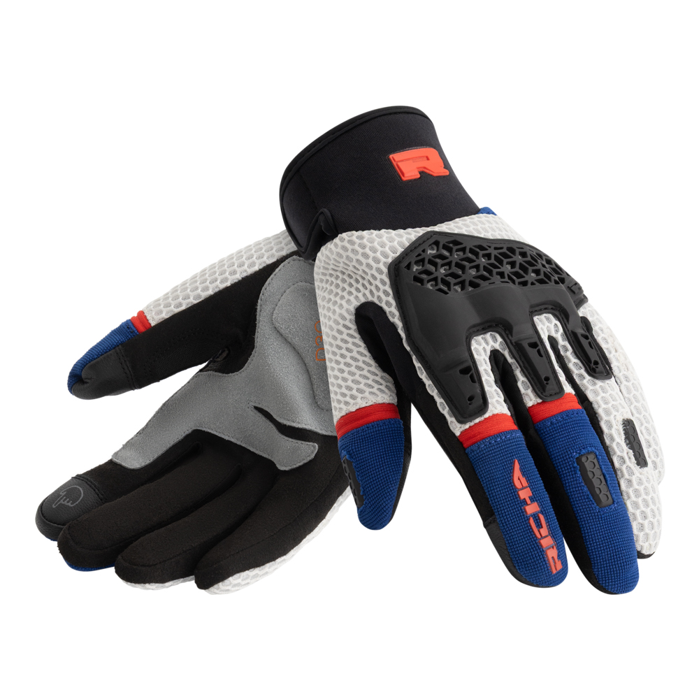 Richa-Sandblast Handschuh blau/rot M-0001900007139009