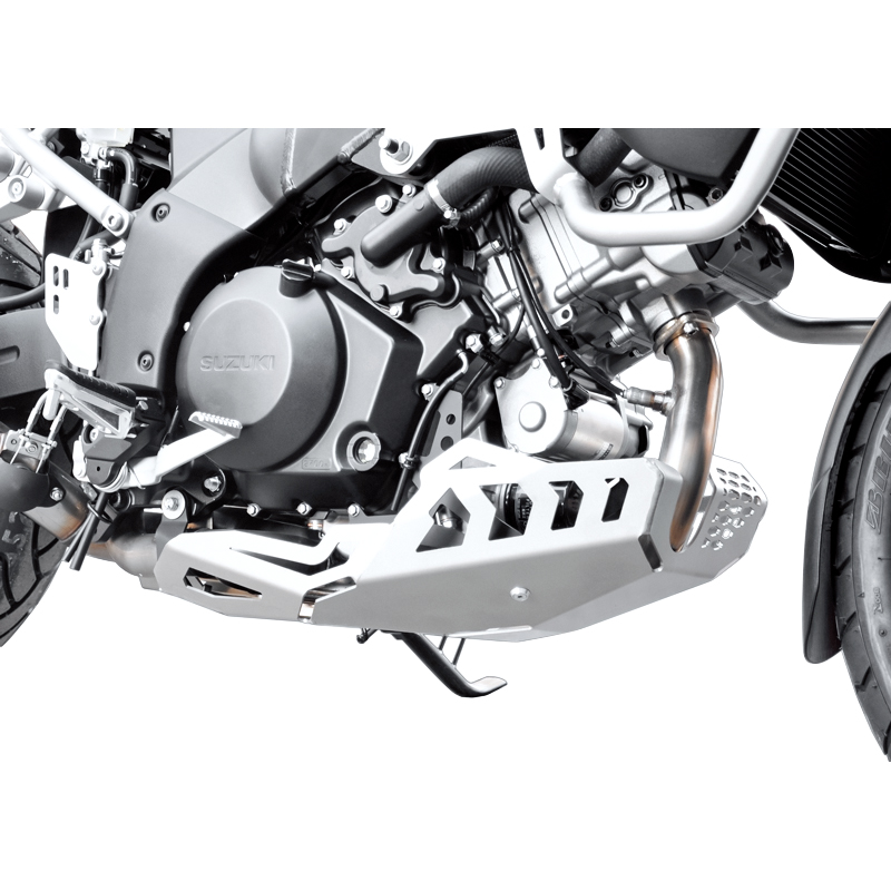 Zieger Motorschutz Alu silber für Suzuki DL 1000 V-Strom /XT 2014- - Motorradteile & Ersatzteile - Verkleidungen & Abdeckungen