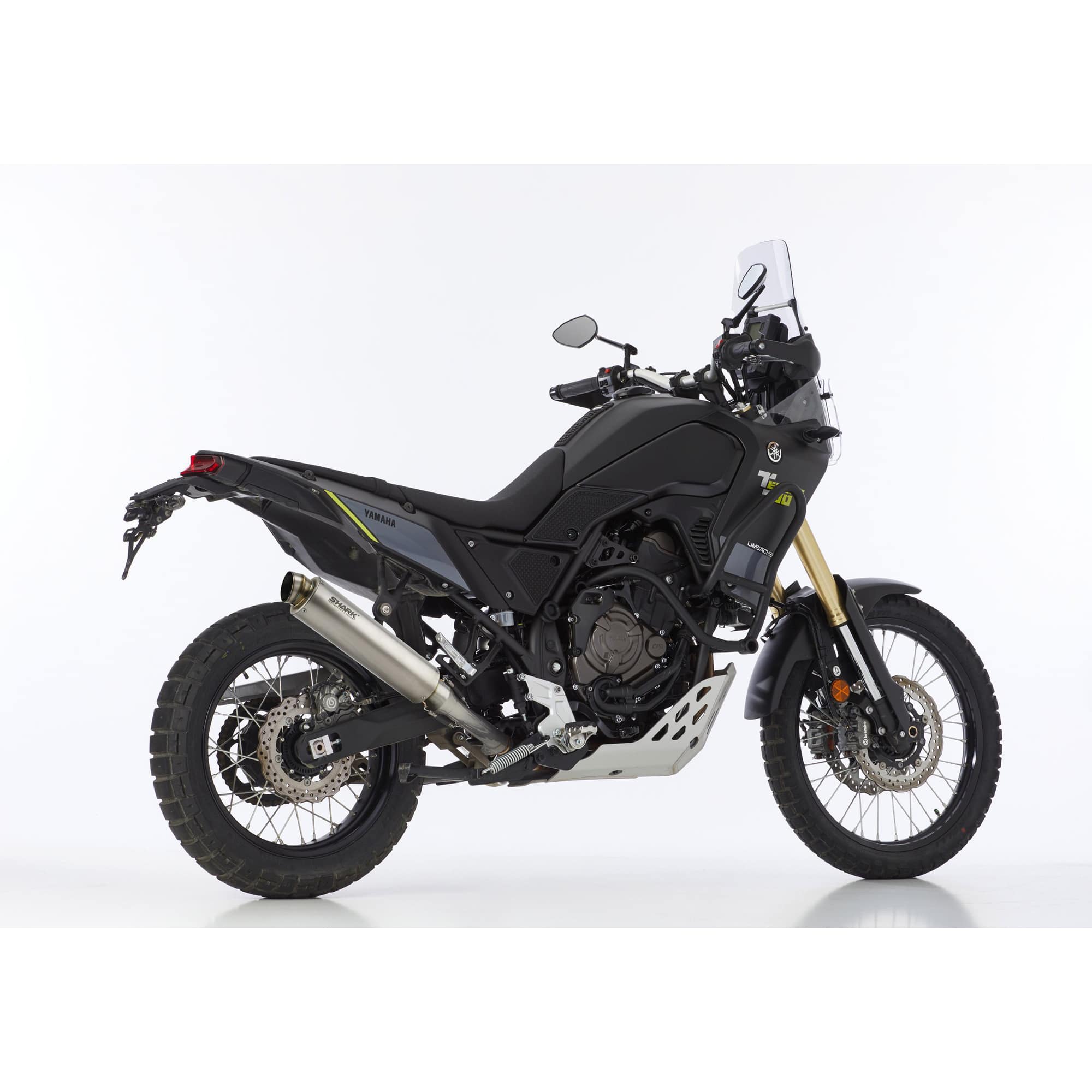 Shark exhaust Auspuff SRC4 Titan für Yamaha Tenere 700 - Motorradteile & Ersatzteile - Auspuff