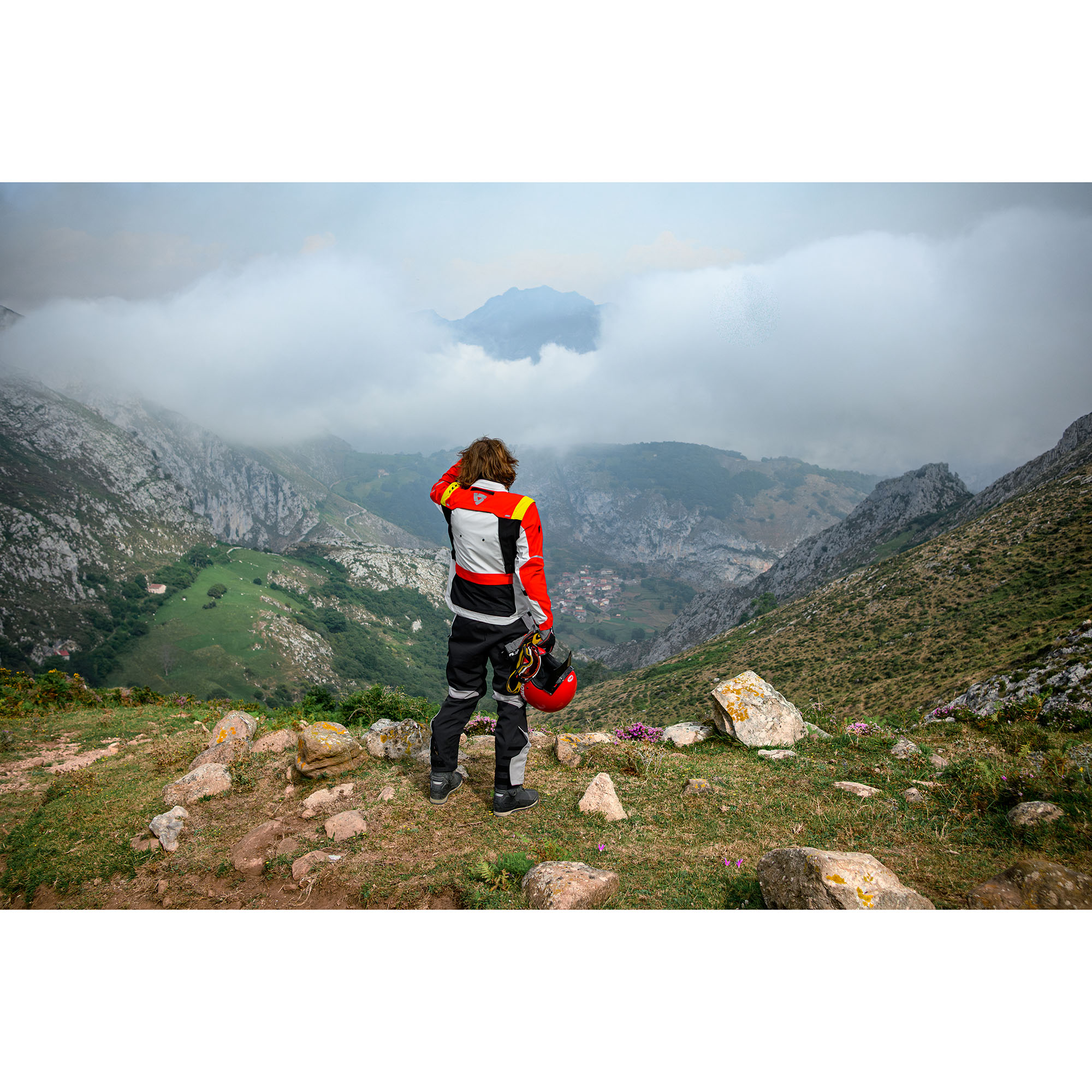 REV'IT!-Offtrack 3 H2O Jacke rot/weiß S-0002058999057008