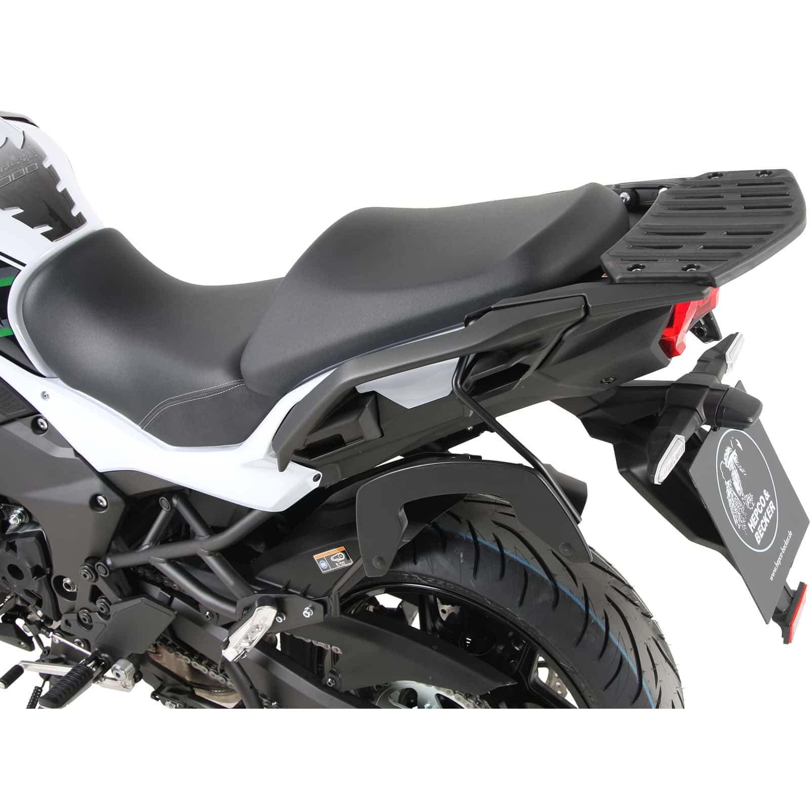 Hepco & Becker Seitentaschenhalter C-Bow schwarz für KLZ 1000 Versys 19-24 - Motorradzubehör - Motorradgepäck
