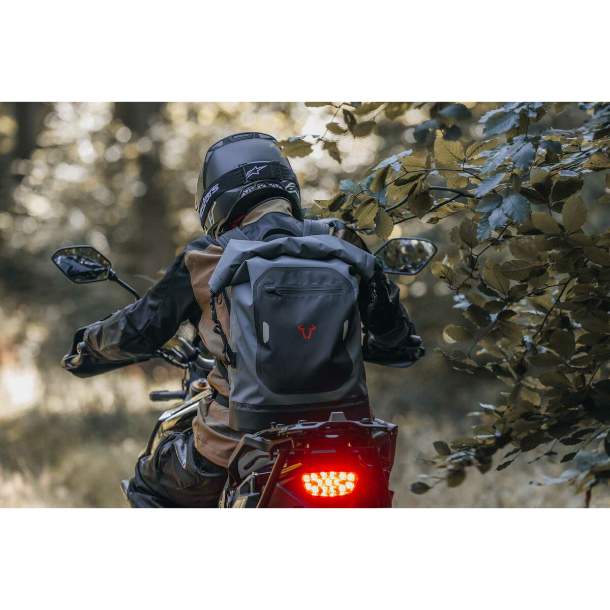 SW-MOTECH-Rucksack Drybag 300 wasserdicht 30 Liter grau/schwarz-5698651190000000