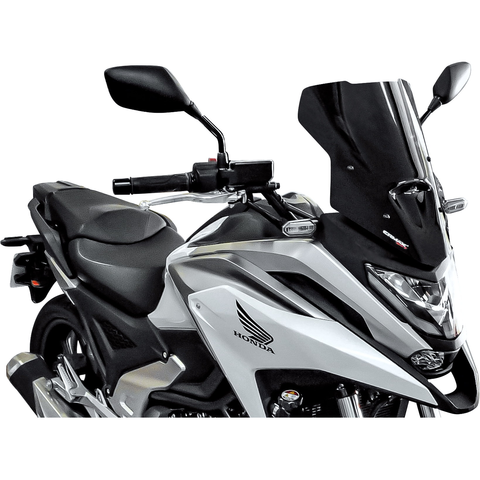 Ermax Scheibe Sport schwarz für Honda NC 750 X 2021-2024 - Motorradteile & Ersatzteile - Verkleidungen & Abdeckungen