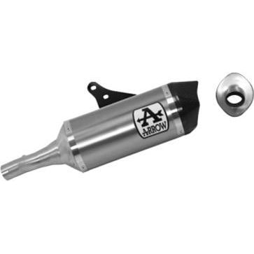 Arrow Exhaust Auspuff Race-Tech 71864PKC kurz Titan/Carbon f.X-ADV 750 -22 - Motorradteile & Ersatzteile - Auspuff