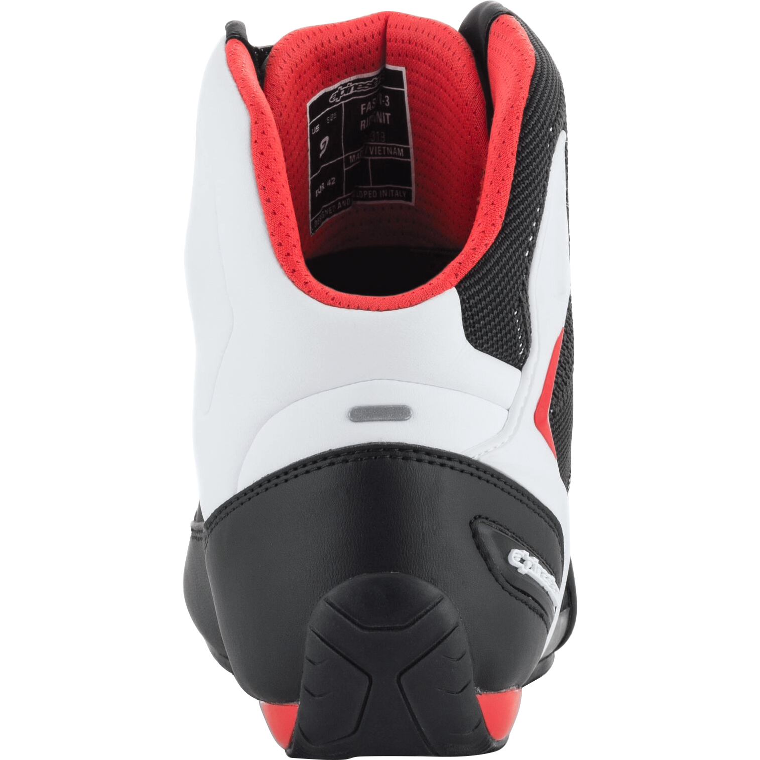 Alpinestars-Faster 3 Rideknit Schuh schwarz/weiß/rot 12-3005971999005814