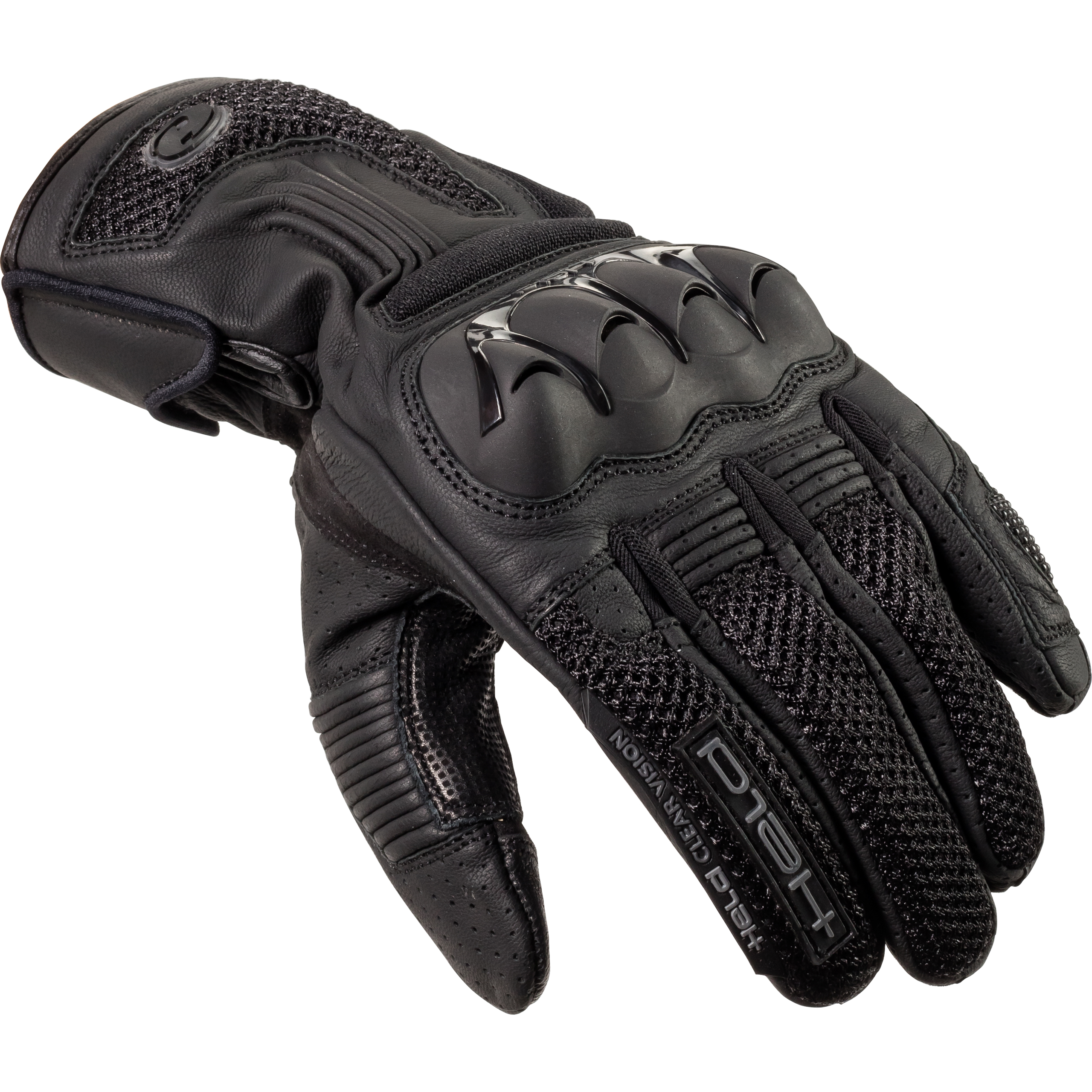 Held-Dune Leder-/Textilhandschuh kurz schwarz 9-3115331007001936