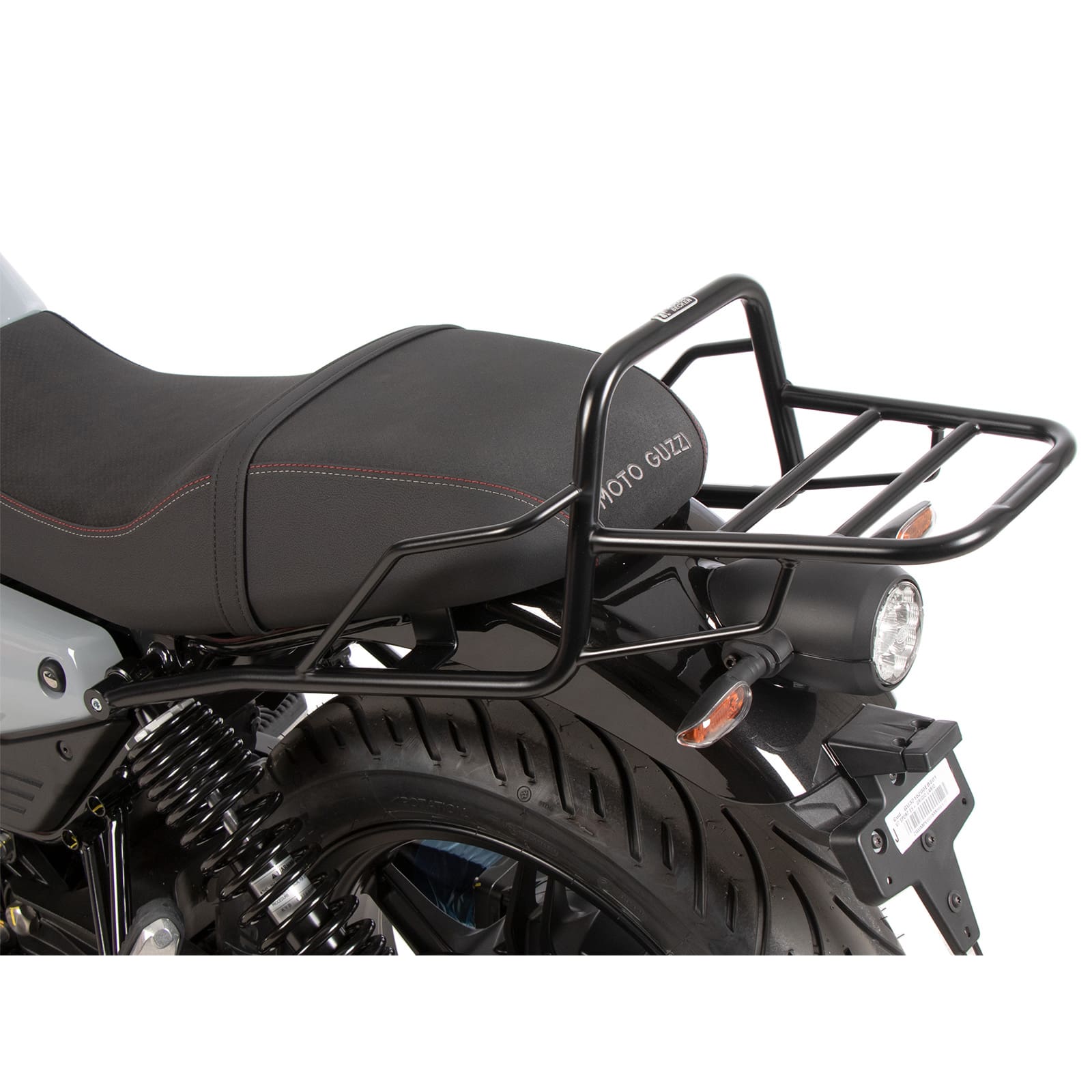 Hepco & Becker Gepäckbrücke Rohr TC schwarz für Moto Guzzi V7 Stone 2025- - Motorradzubehör - Motorradgepäck