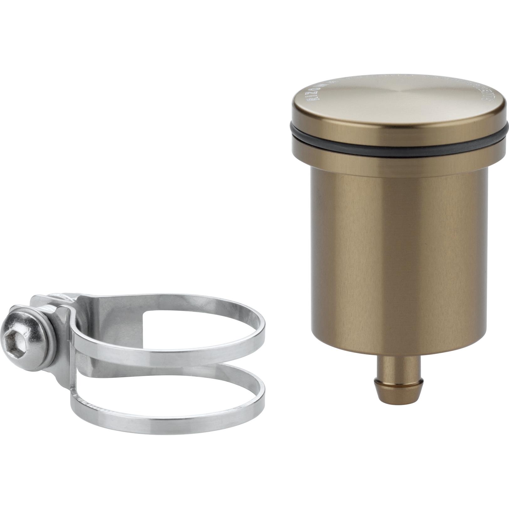 Rizoma Ausgleichsbehälter Alu 12ml ohne Fenster CT015Z bronze - Motorradteile & Ersatzteile - Bremsen