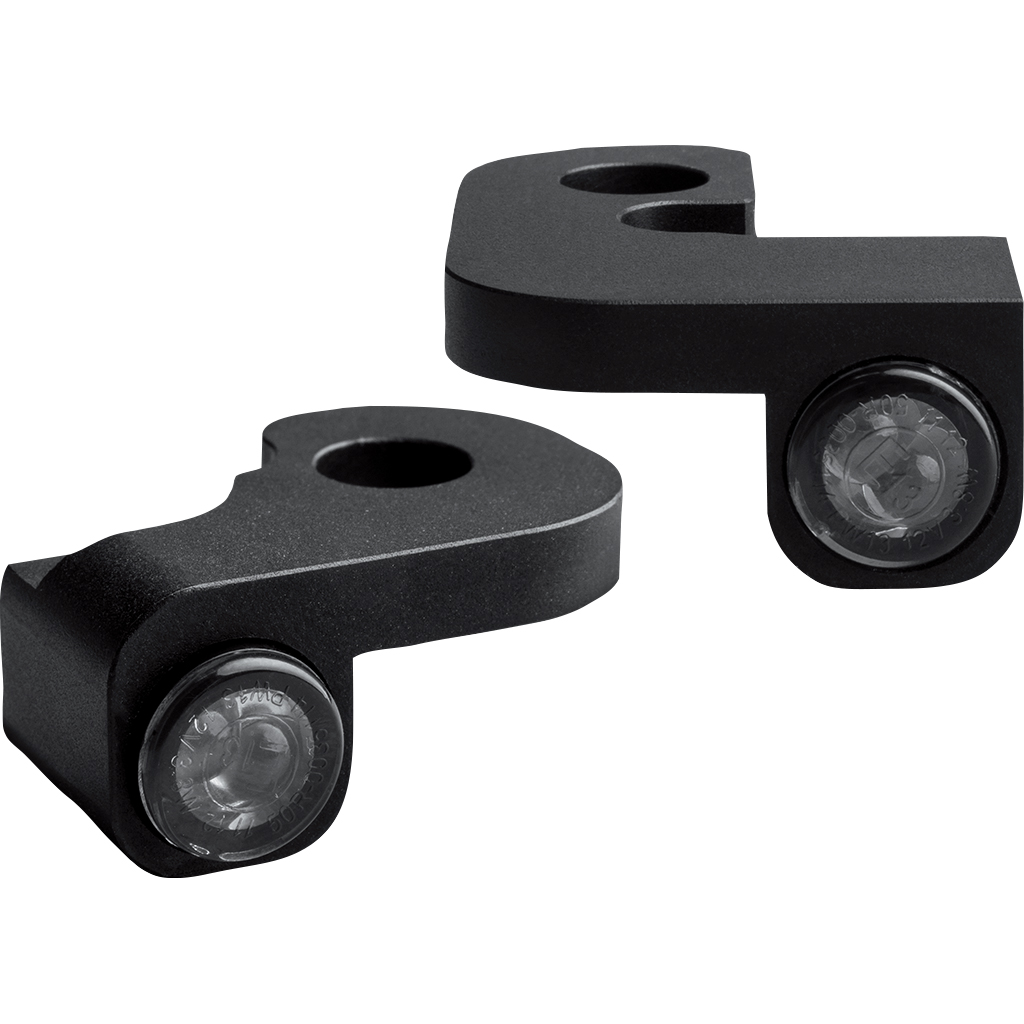 HeinzBikes LED Blinker/Positionslichtpaar Nano für Touring 90-08 schwar - Motorradteile & Ersatzteile - Beleuchtung