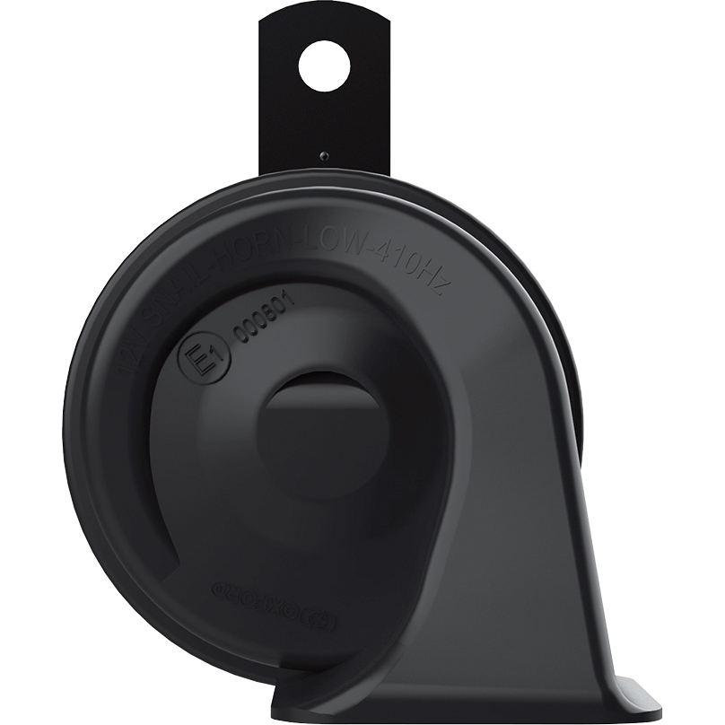 Oxford Hupe Foghorn 12V 105dB schwarz OX805 - Motorradteile & Ersatzteile - Elektrik
