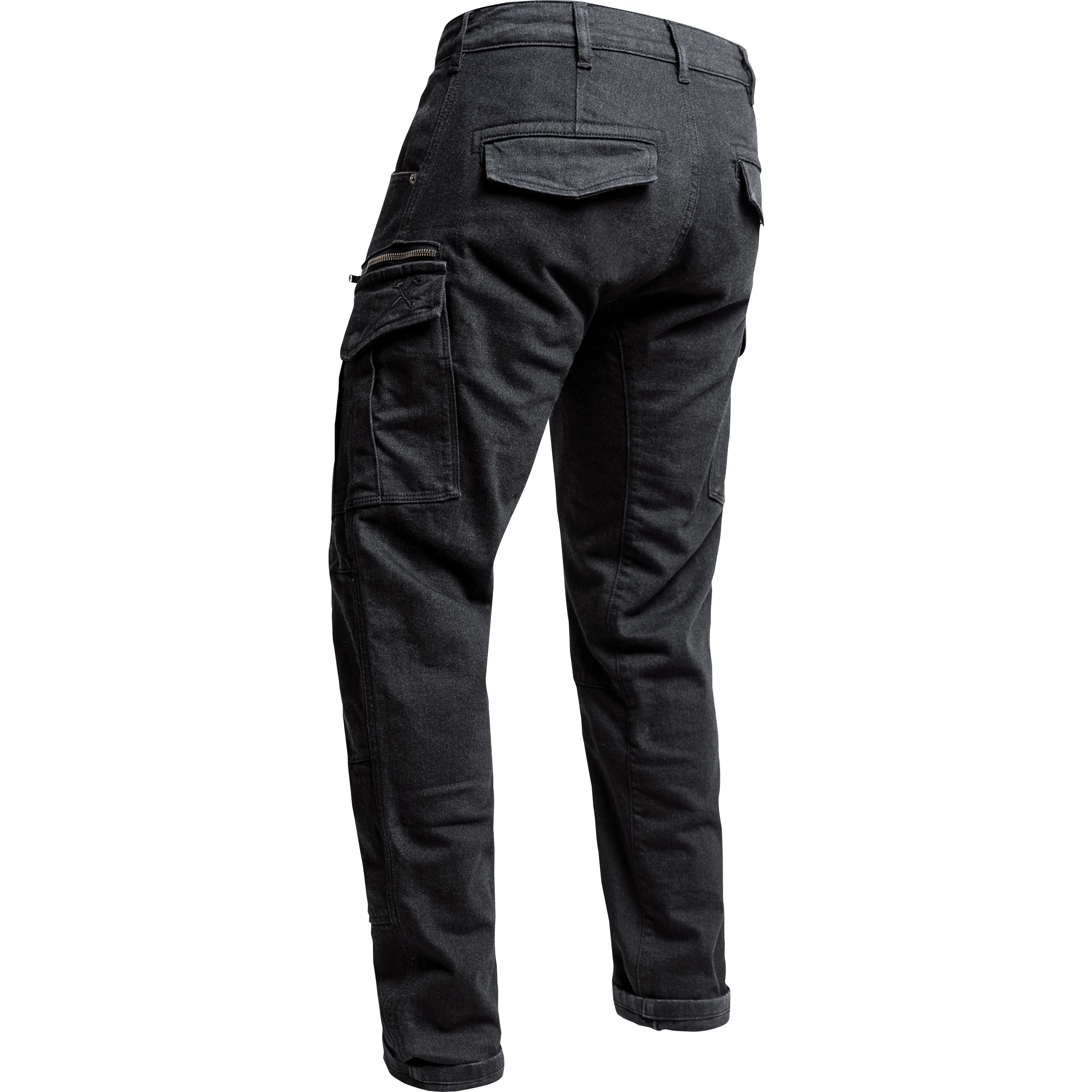 John Doe-Defender Mono Cargo Motorradhose schwarz 38/32-2100011999001244