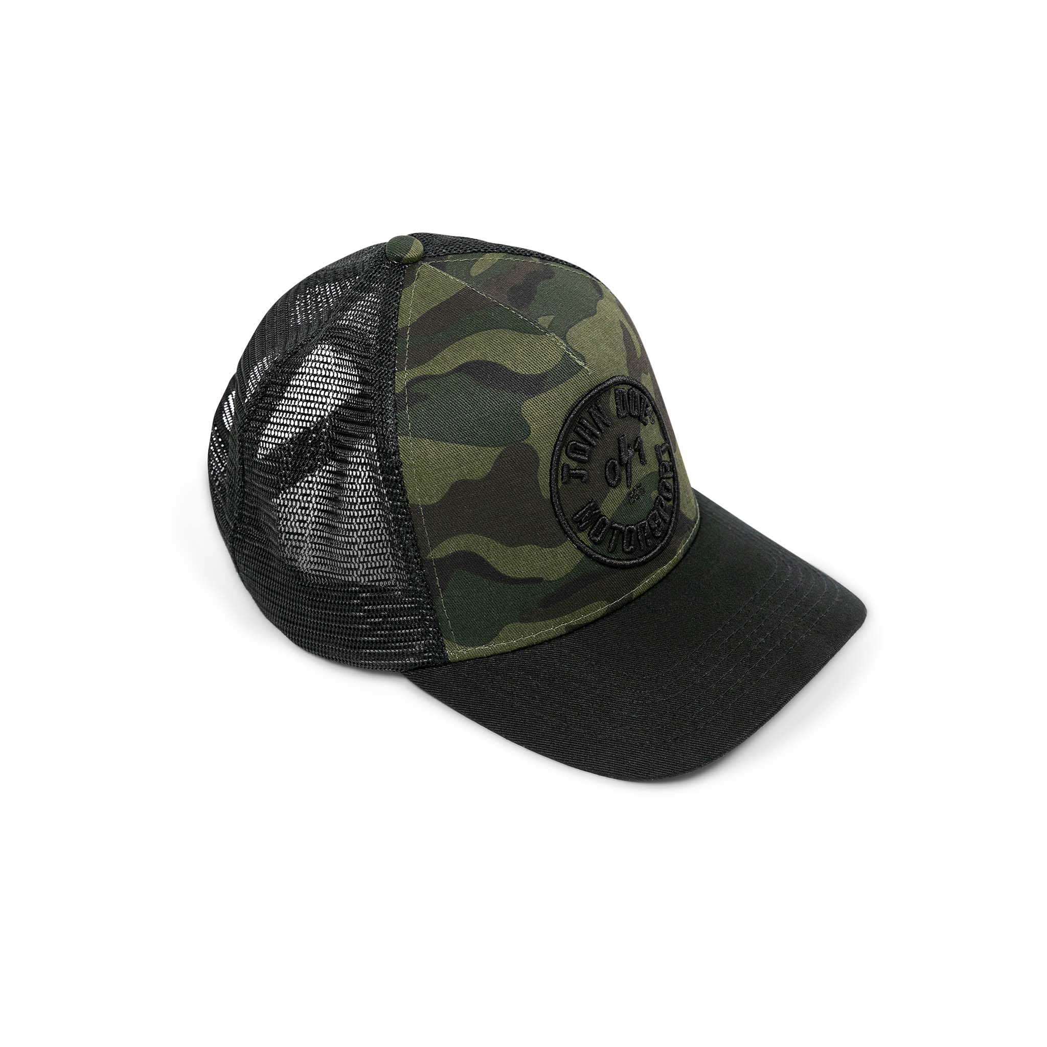 John Doe Trucker Hat Camou 0/1 grün - Motorradbekleidung - Freizeitbekleidung