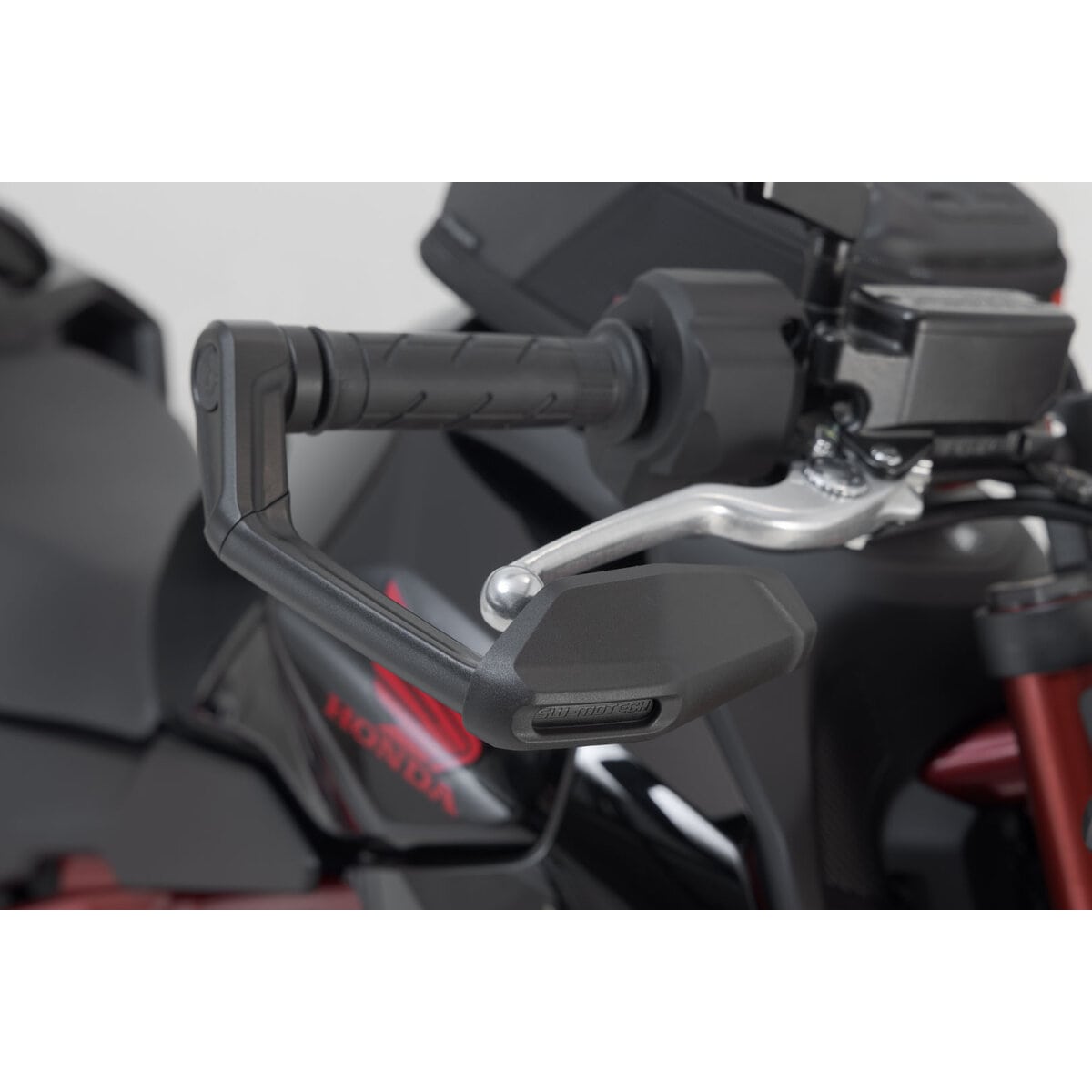 SW-MOTECH Hebelschützer Alu mit Windabweiser LVG.01.971.11000/B - Motorradteile & Ersatzteile - Lenker, Griffe & Hebel