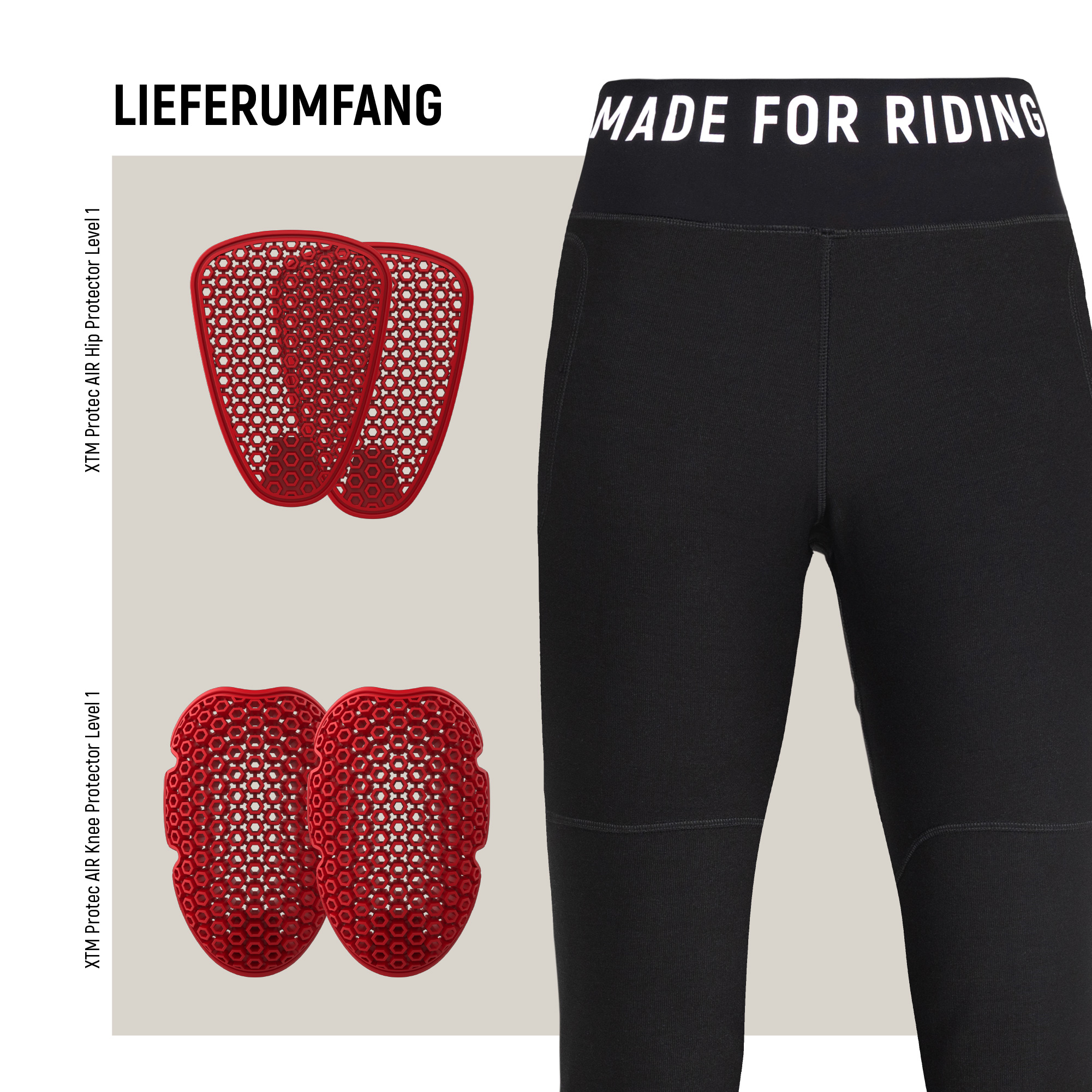 John Doe-XTM Baselayer Damen Hose Pro-0002295002001012