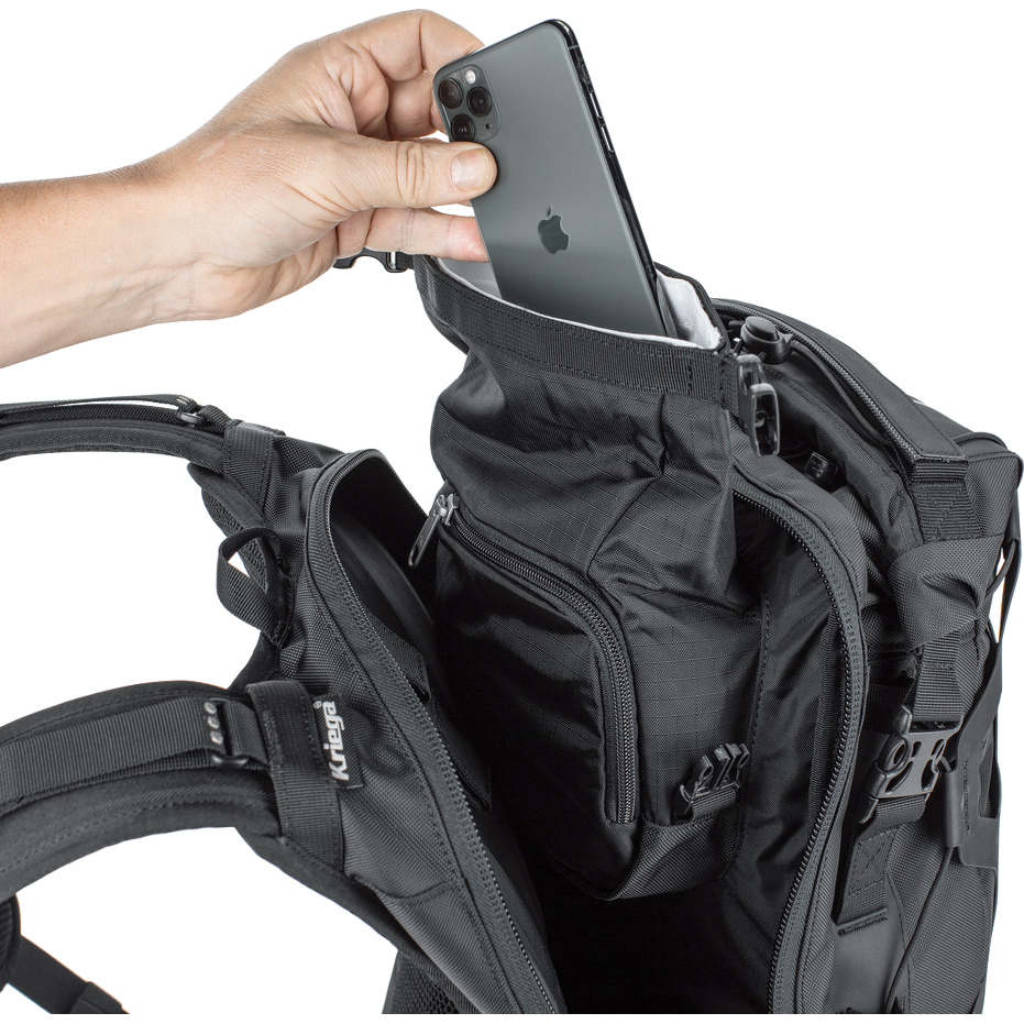 Kriega-Rucksack Trail 18 Liter schwarz-5739351190000010