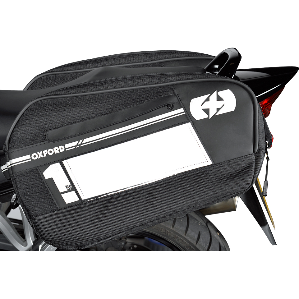 Oxford-Satteltaschenpaar F1 Large 55 Liter schwarz-5745201199000050