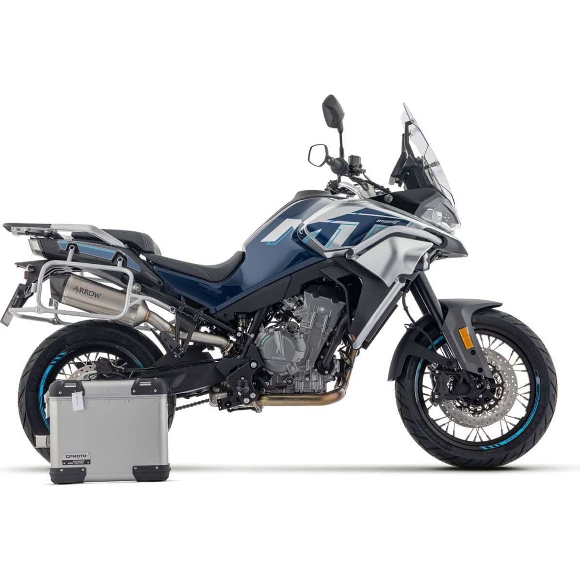 Arrow Exhaust Auspuff Race-Tech 71991AK Alu/Carbon für CF 800 MT/MT-X 25- - Motorradteile & Ersatzteile - Auspuff