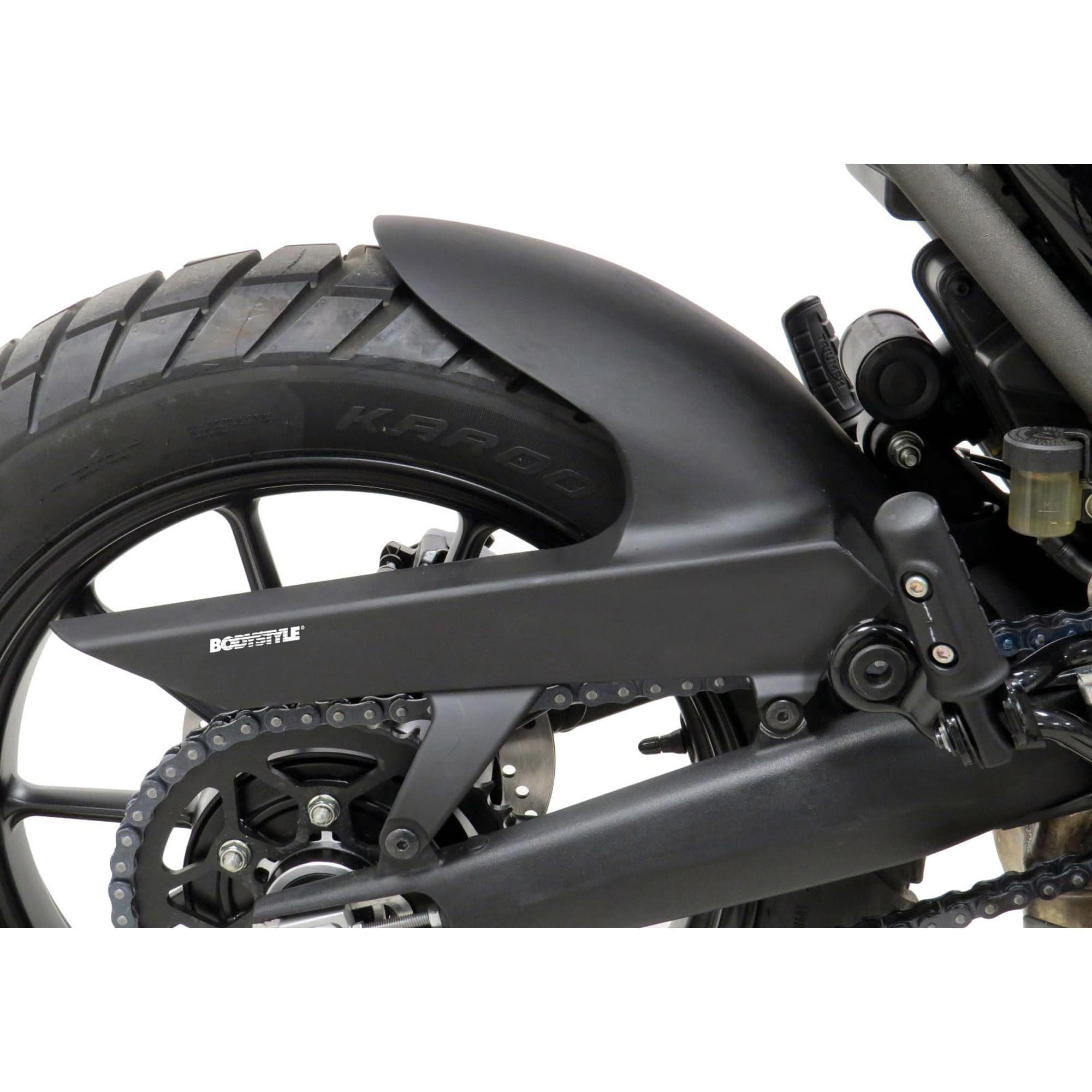Bodystyle Hinterradabdeckung Sportsline schwarz für Scrambler/Speed400 - Motorradteile & Ersatzteile - Verkleidungen & Abdeckungen