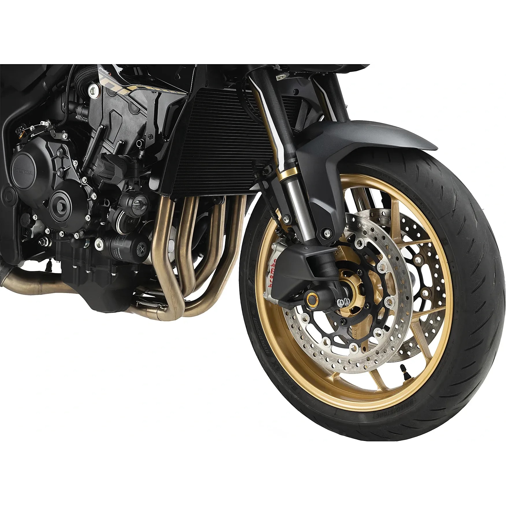 Puig Bremsenkühler vorne Kanal mattschwarz für CB 1000 Hornet /SP - Motorradteile & Ersatzteile - Bremsen
