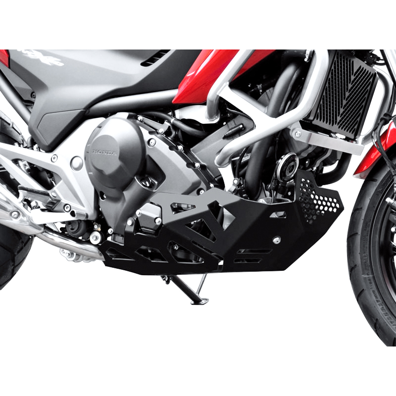 Zieger Motorschutz Alu schwarz für Honda NC 700/750 S/X mit DCT - Motorradteile & Ersatzteile - Verkleidungen & Abdeckungen