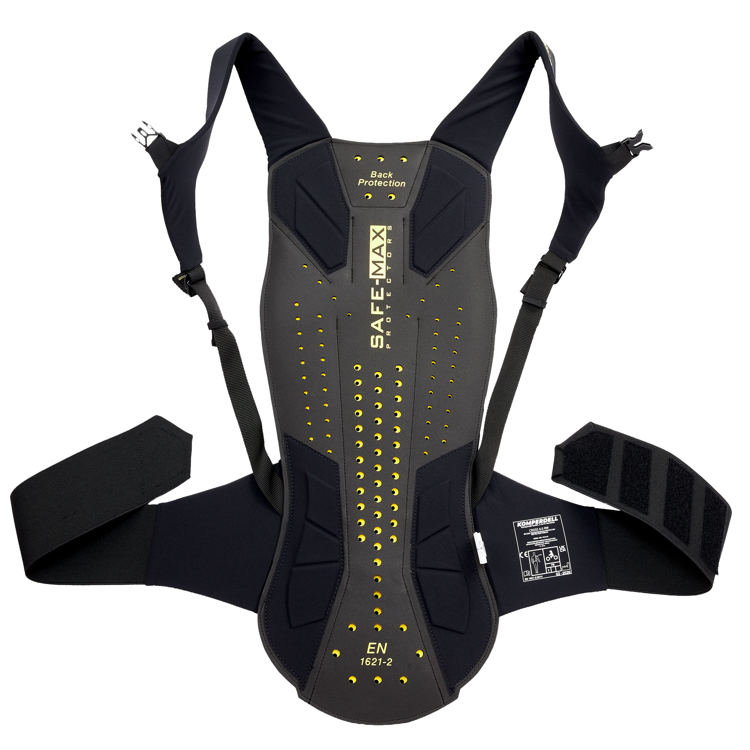 Safe Max-Umschnall-Rückenprotektor 3.0 schwarz M-3206131999001009