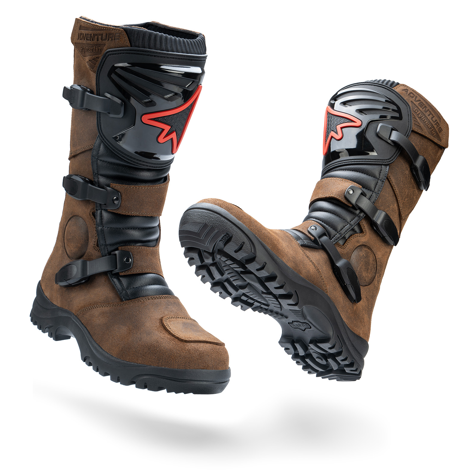 Stylmartin-Overlander WP Motorradstiefel braun 44-0001850999006744