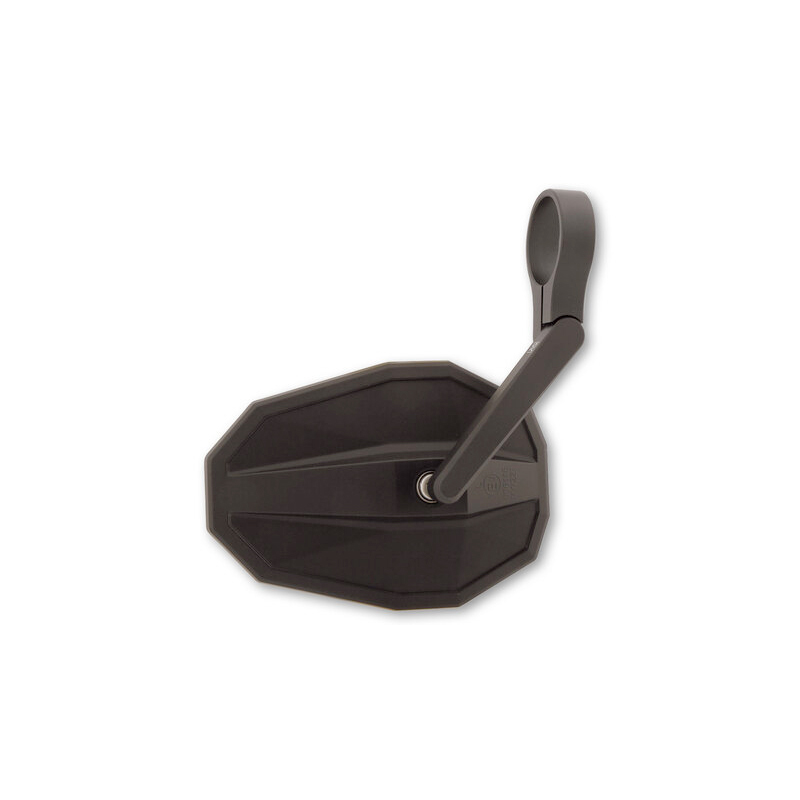 HIGHSIDER smart Lenkerendenspiegel für 22/25,4/30mm Straight kurz schwarz - Motorradteile & Ersatzteile - Motorradspiegel
