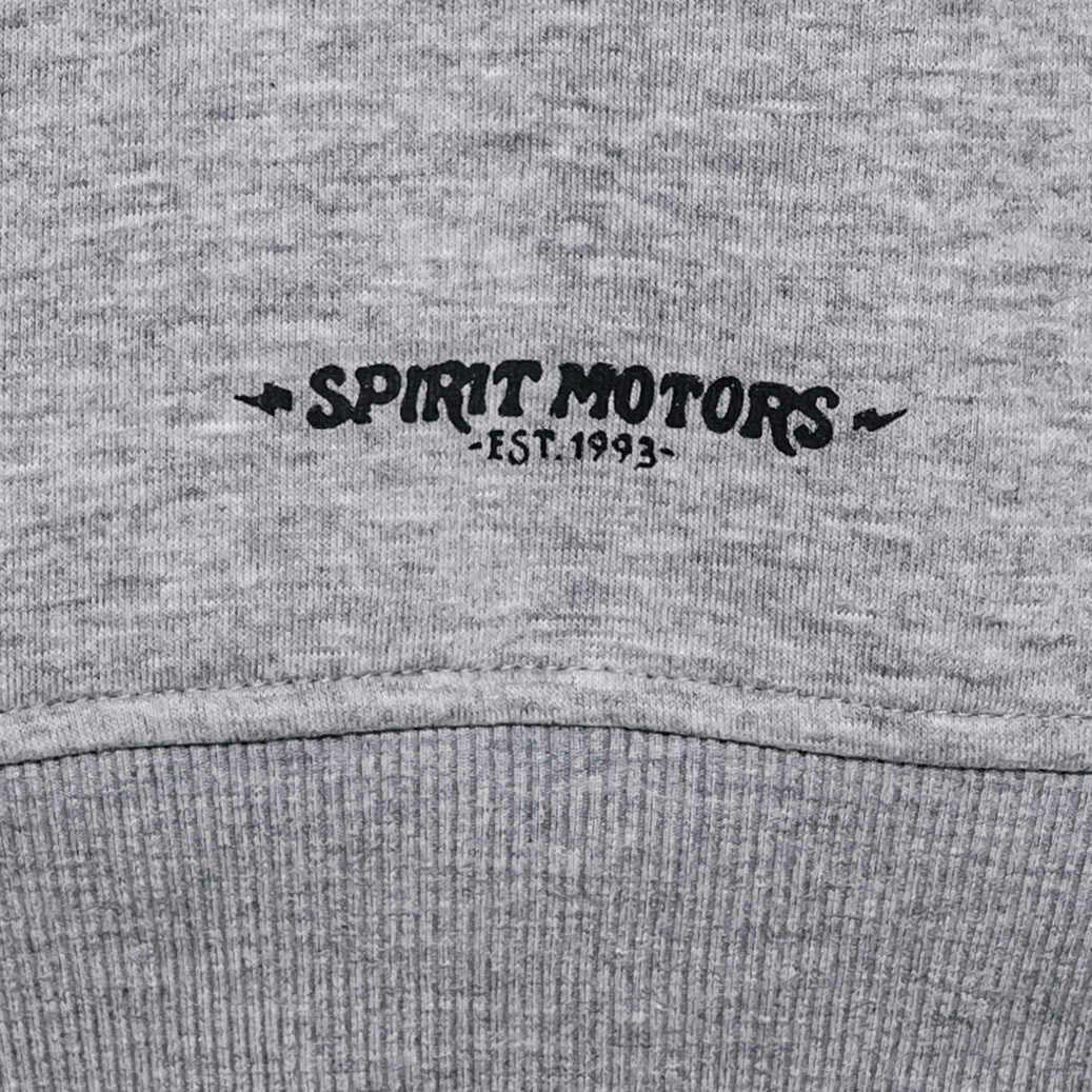 Spirit Motors-Crazy Miles Hoodie grau XL-8020661999007011