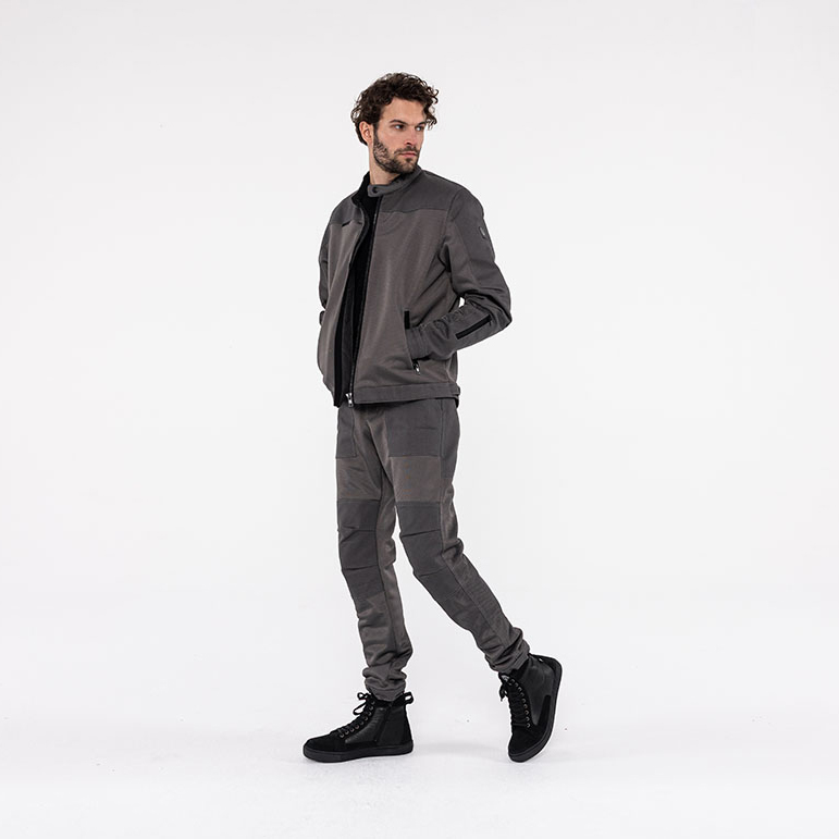 John Doe-Aero Mesh Textilhose grau 34/32-0000846005007242