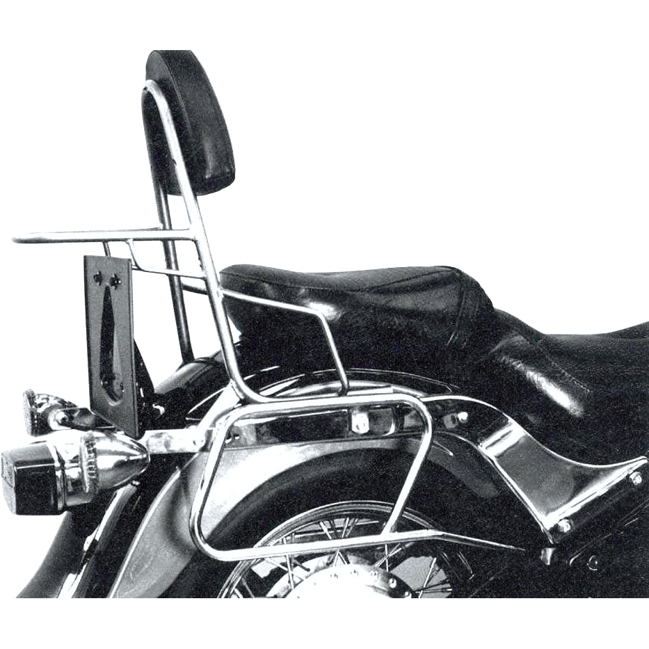 Hepco & Becker Sissybar mit Gepäckträger chrom für VN 800 Classic 1996-1999 - Motorradteile & Ersatzteile - Anbauteile