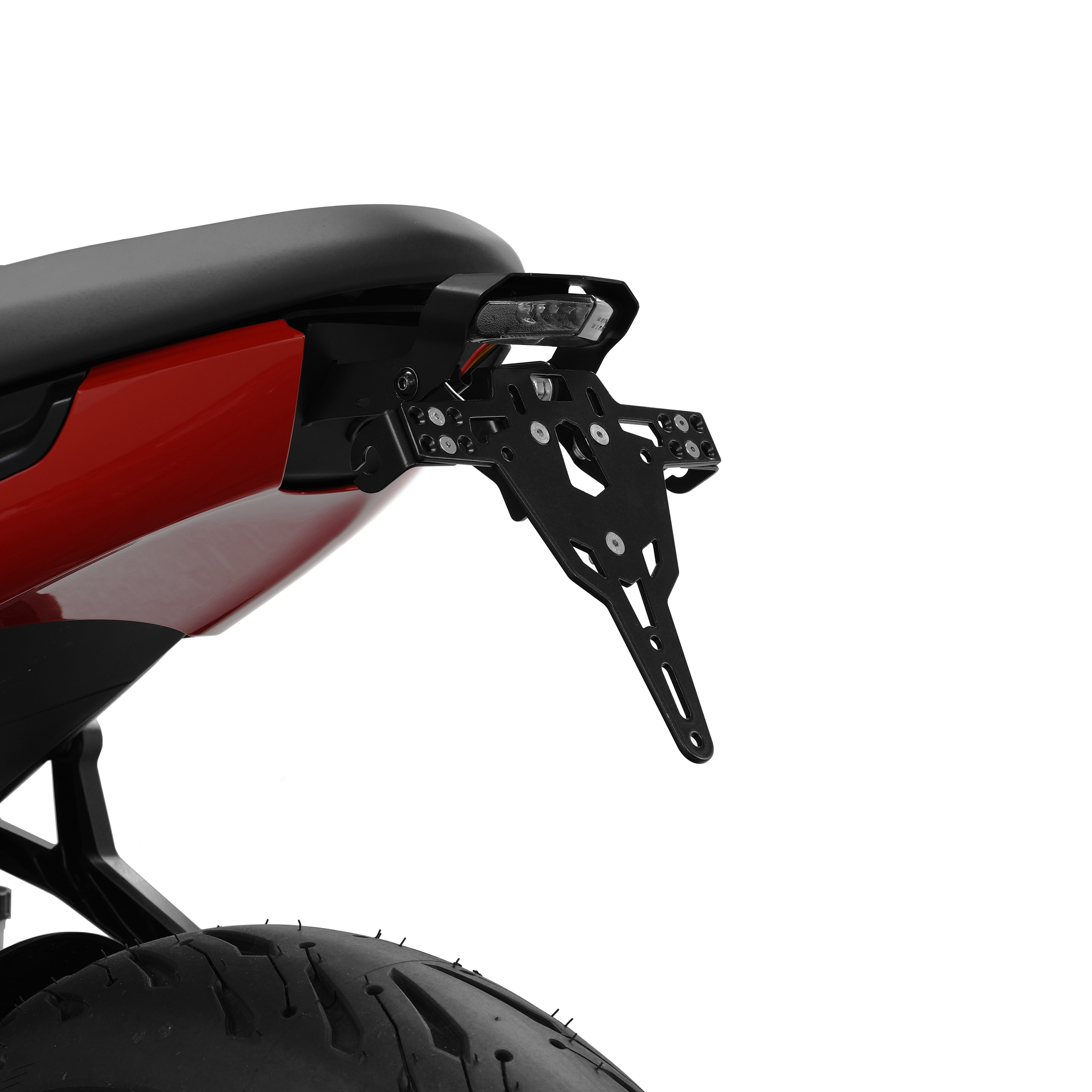 Zieger Kennzeichenhalter Pro für Triumph Trident 660 - Motorradteile & Ersatzteile - Anbauteile