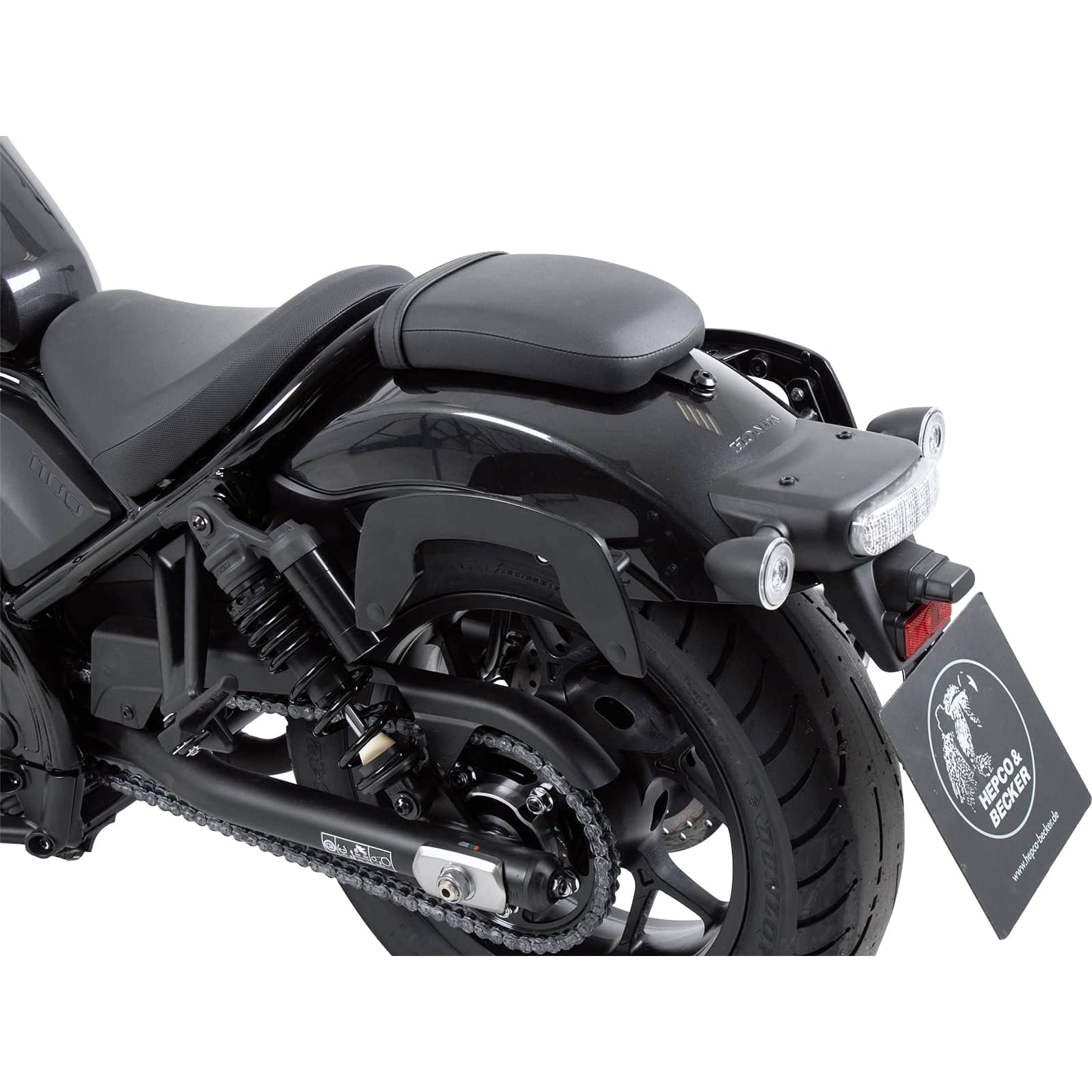 Hepco & Becker Seitentaschenhalter C-Bow schwarz für CMX 1100 Rebel 21-24 - Motorradzubehör - Motorradgepäck