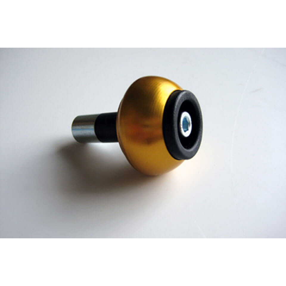 LSL Lenkergewichte für 18mm Innen-Ø Crash Ball Classic gold - Motorradteile & Ersatzteile - Lenker, Griffe & Hebel
