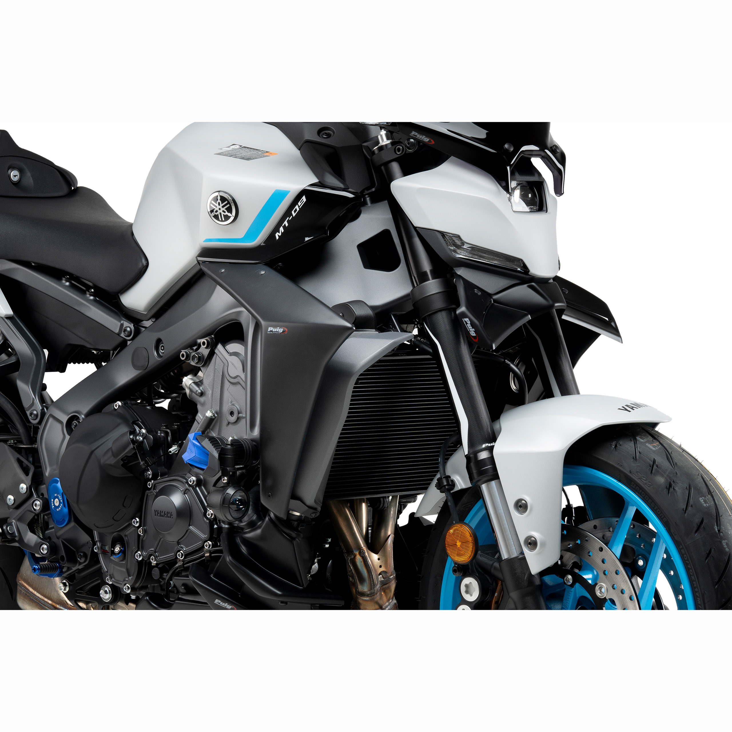 Puig Winglets Side mattschwarz für Yamaha MT-09 /SP 2024- - Motorradteile & Ersatzteile - Verkleidungen & Abdeckungen
