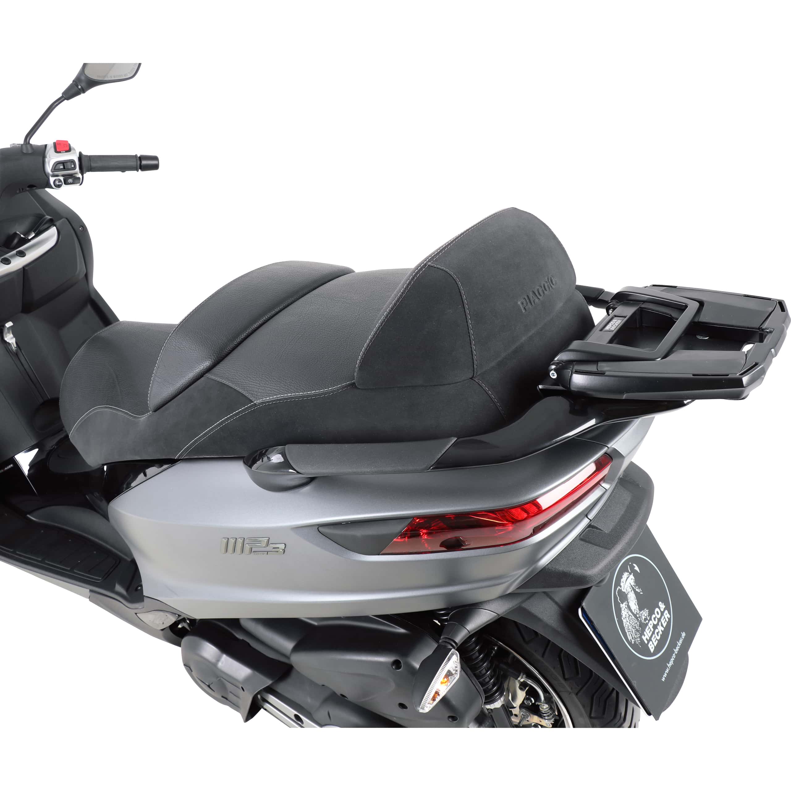 Hepco & Becker Easyrack Gepäckträger schwarz für Piaggio MP3 500 2015-2021 - Motorradzubehör - Motorradgepäck