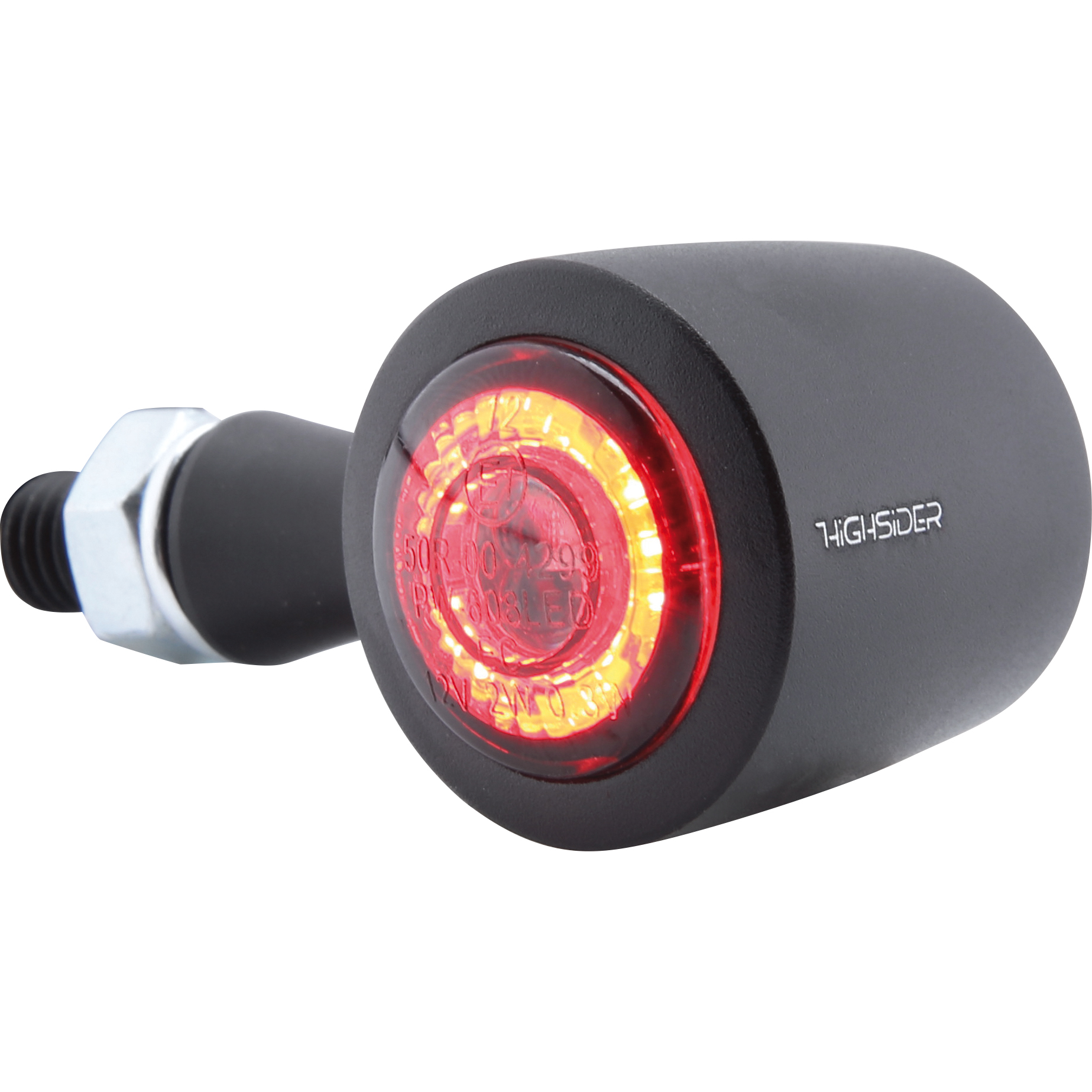 Highsider LED Rücklicht/Blinkerpaar Enterprise-EP1 M8 Ø30mm schwarz - Motorradteile & Ersatzteile - Beleuchtung