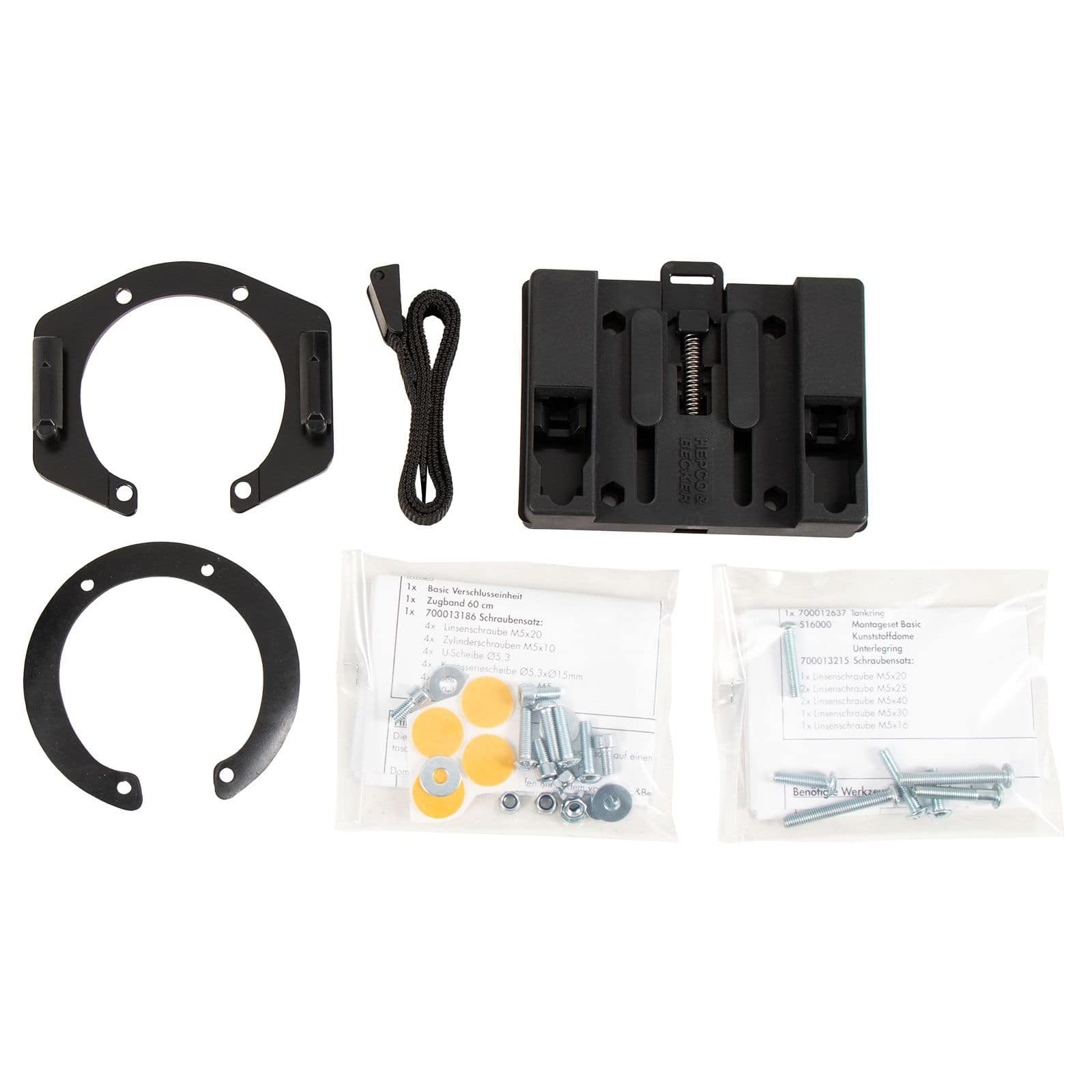 Hepco & Becker Lock-it Tankring Basic für Triumph Rocket III 2004-2017 - Motorradzubehör - Motorradgepäck