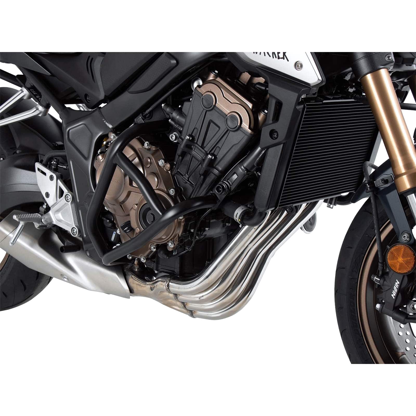 Hepco & Becker Sturzbügel schwarz für Honda CB 650 R 2021- - Motorradteile & Ersatzteile - Anbauteile