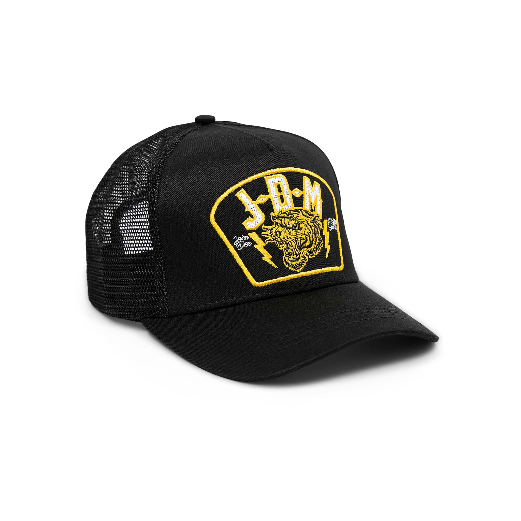 John Doe-Tiger Trucker Cap schwarz/gelb-0000479999064000