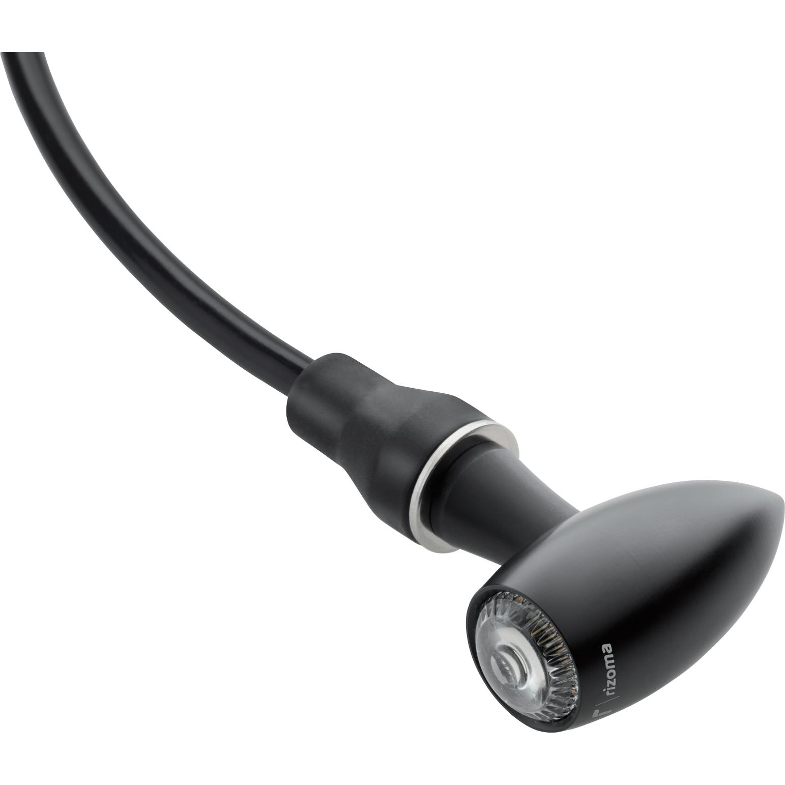 Rizoma LED Blinker/Positionslicht Club L Alu M8 FR151B schwarz - Motorradteile & Ersatzteile - Beleuchtung