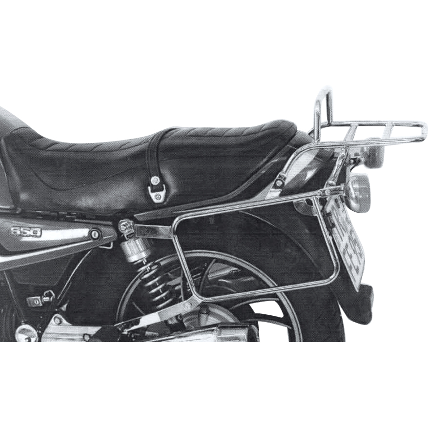 Hepco & Becker Komplett-Kofferträger chrom für Yamaha XJ 650 1980-1981 - Motorradzubehör - Motorradgepäck