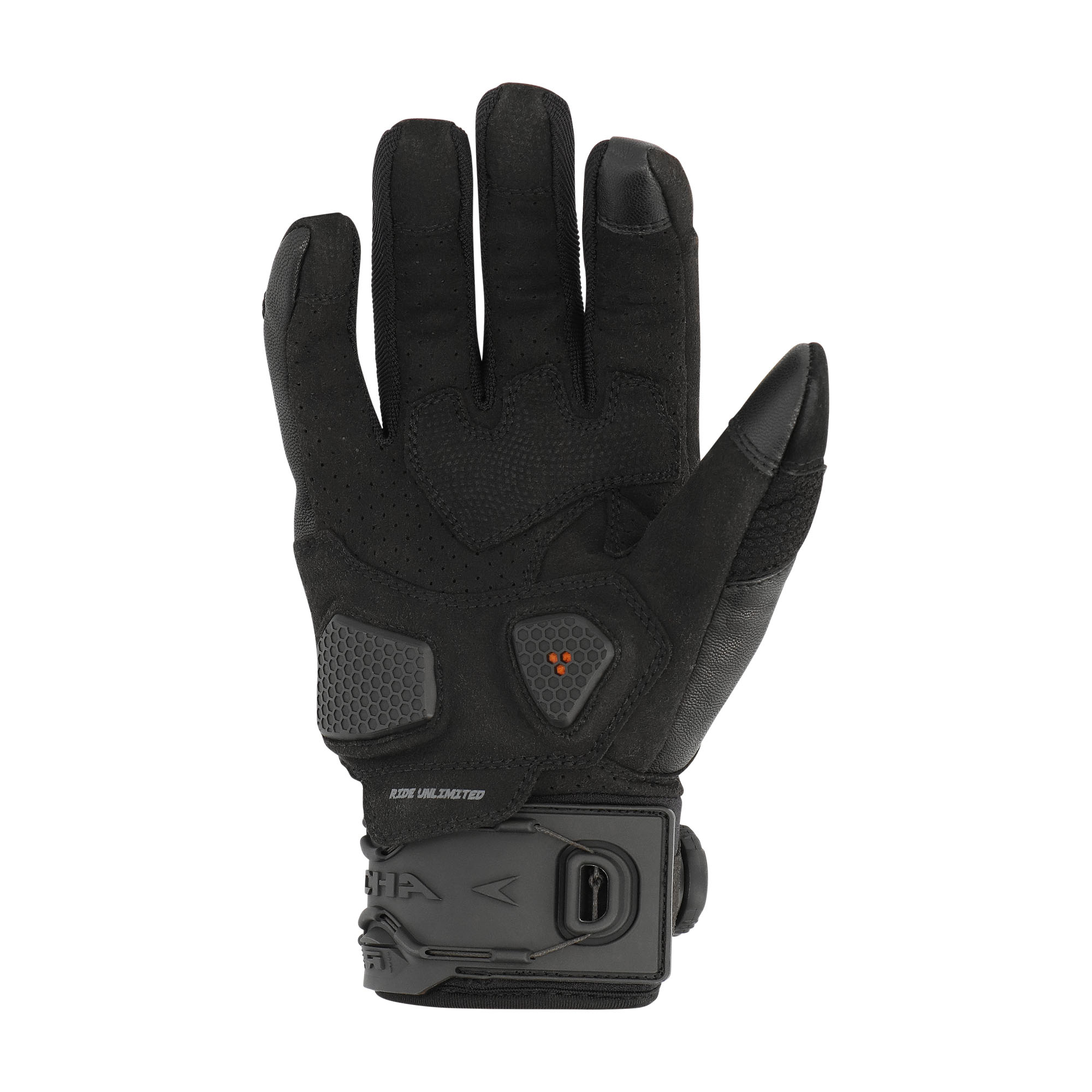 Richa-Bodyguard Motorradhandschuh schwarz XXL-0000894007001012