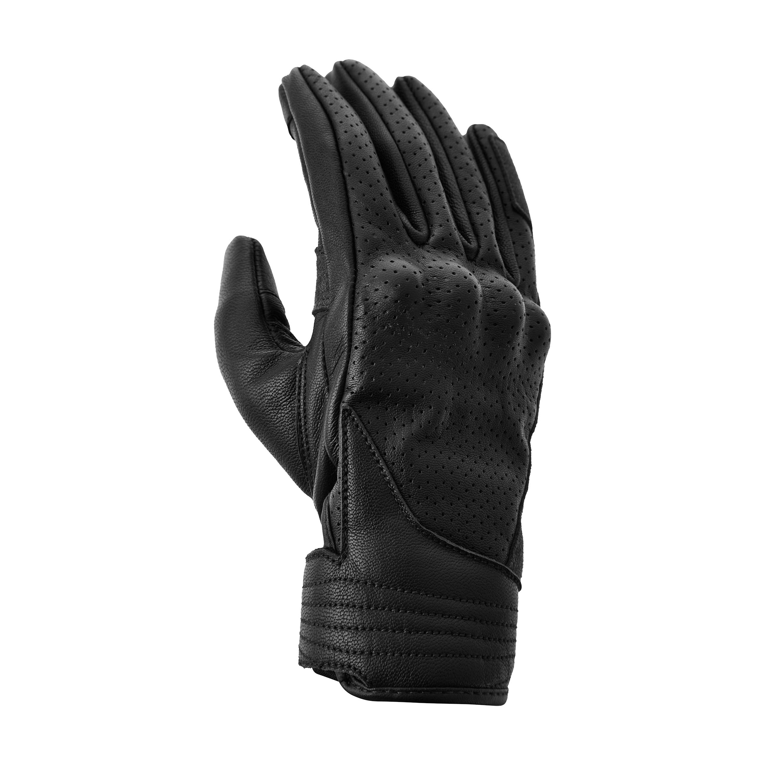 Spirit Motors Mad Jenny Damen Lederhandschuh kurz schwarz 6,5 - Motorradbekleidung - Motorradbekleidung Damen
